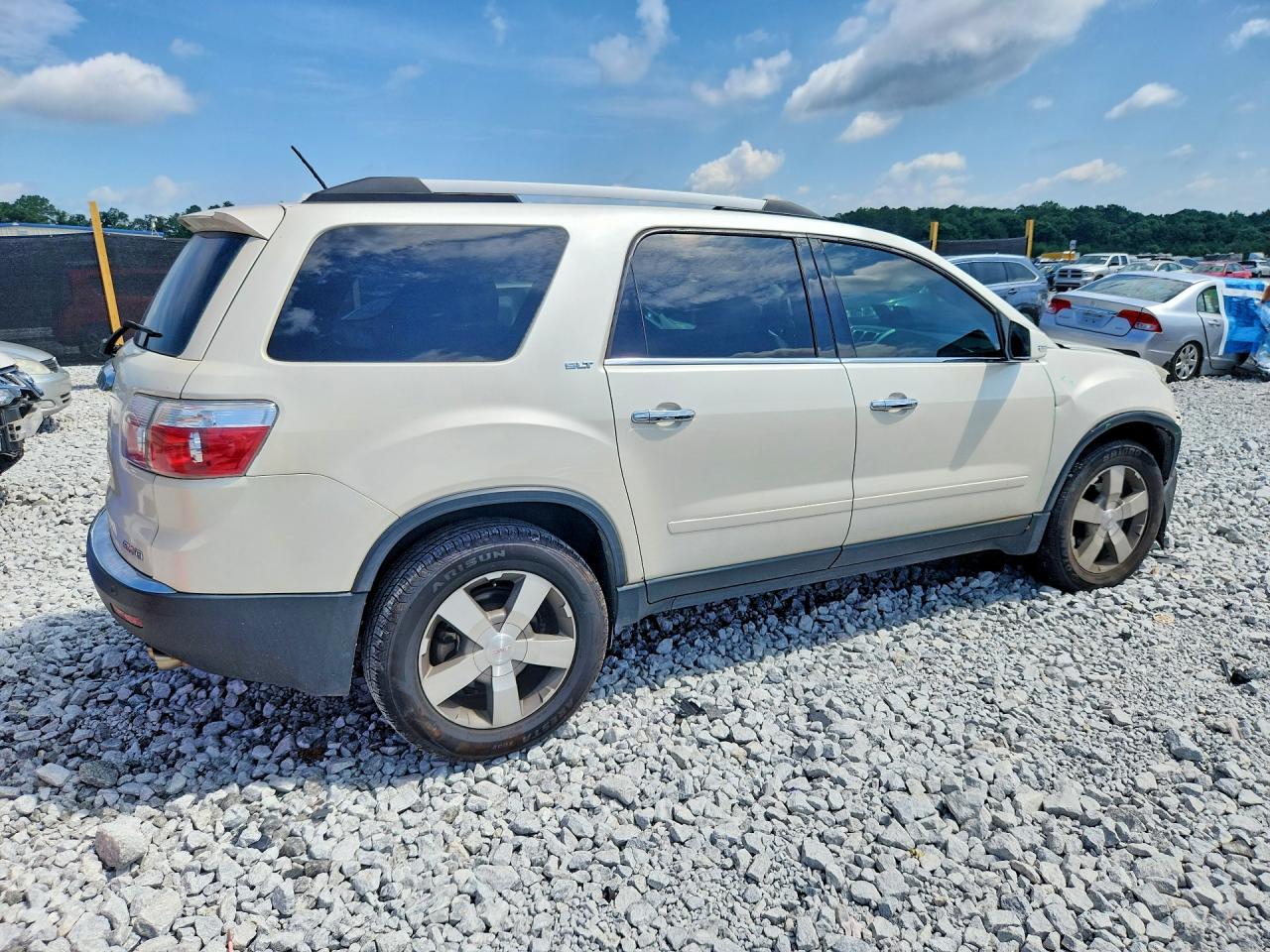 2012 Gmc Acadia Slt-1 Белый vin: 1GKKVRED9CJ157250
