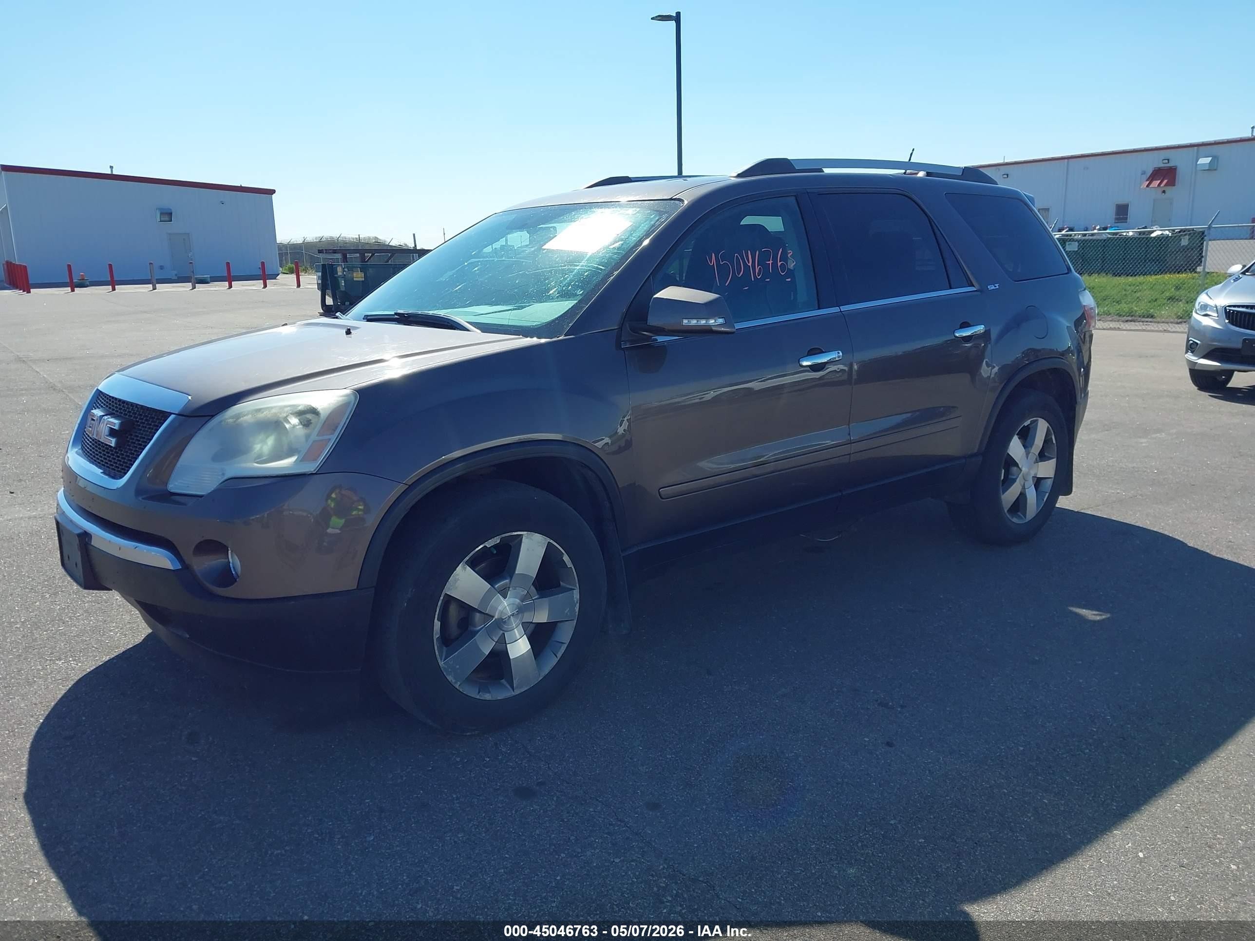 2012 Gmc Acadia Slt-1 Brown vin: 1GKKVRED9CJ267943