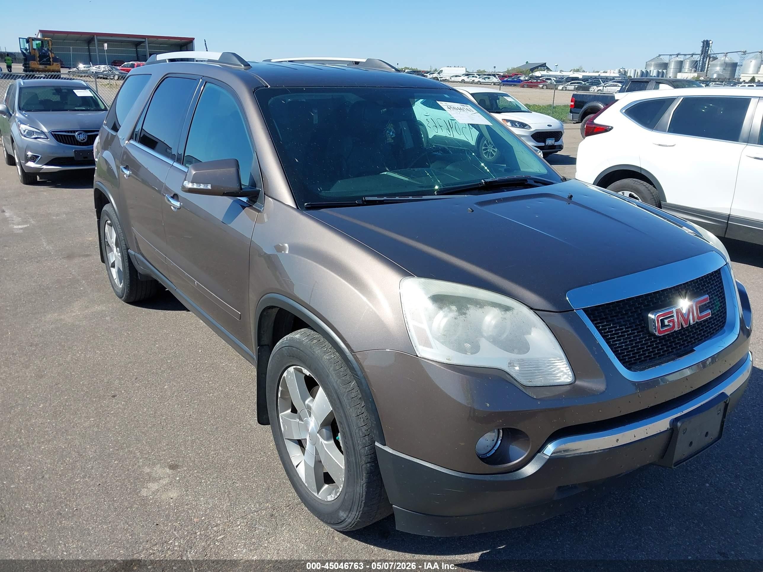2012 Gmc Acadia Slt-1 Brown vin: 1GKKVRED9CJ267943