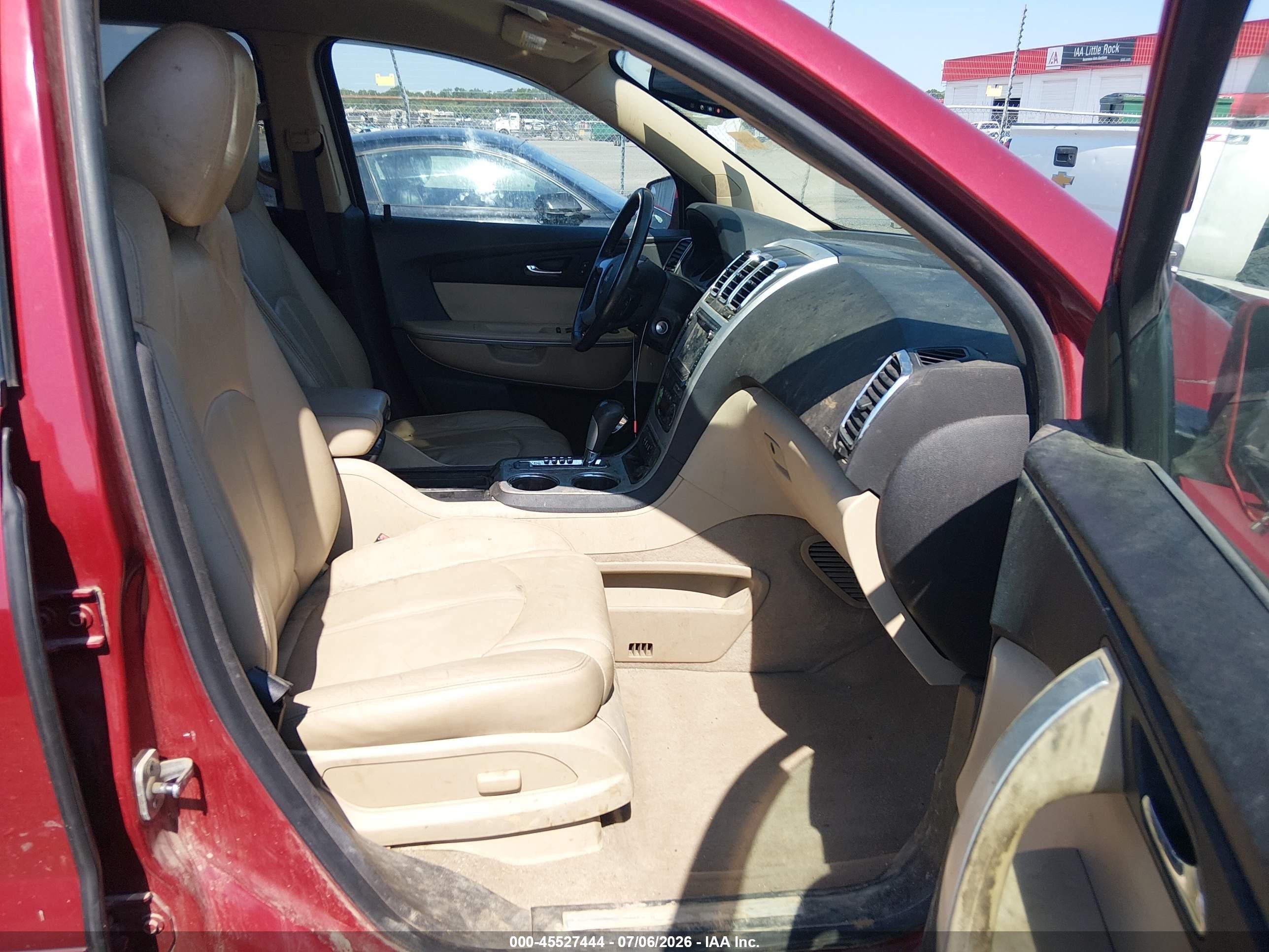 2012 Gmc Acadia Slt-1 Red vin: 1GKKVRED9CJ356170