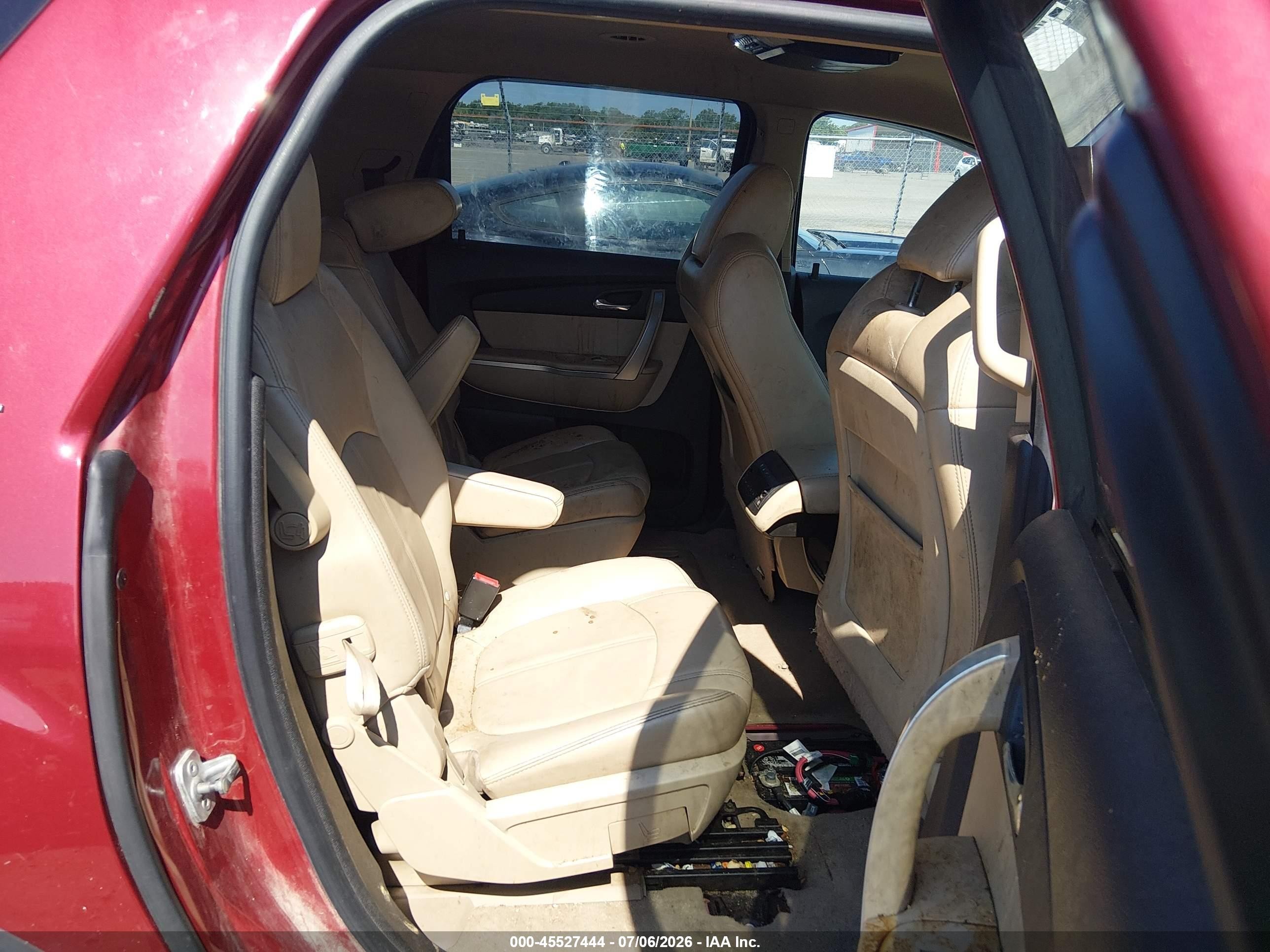 2012 Gmc Acadia Slt-1 Red vin: 1GKKVRED9CJ356170