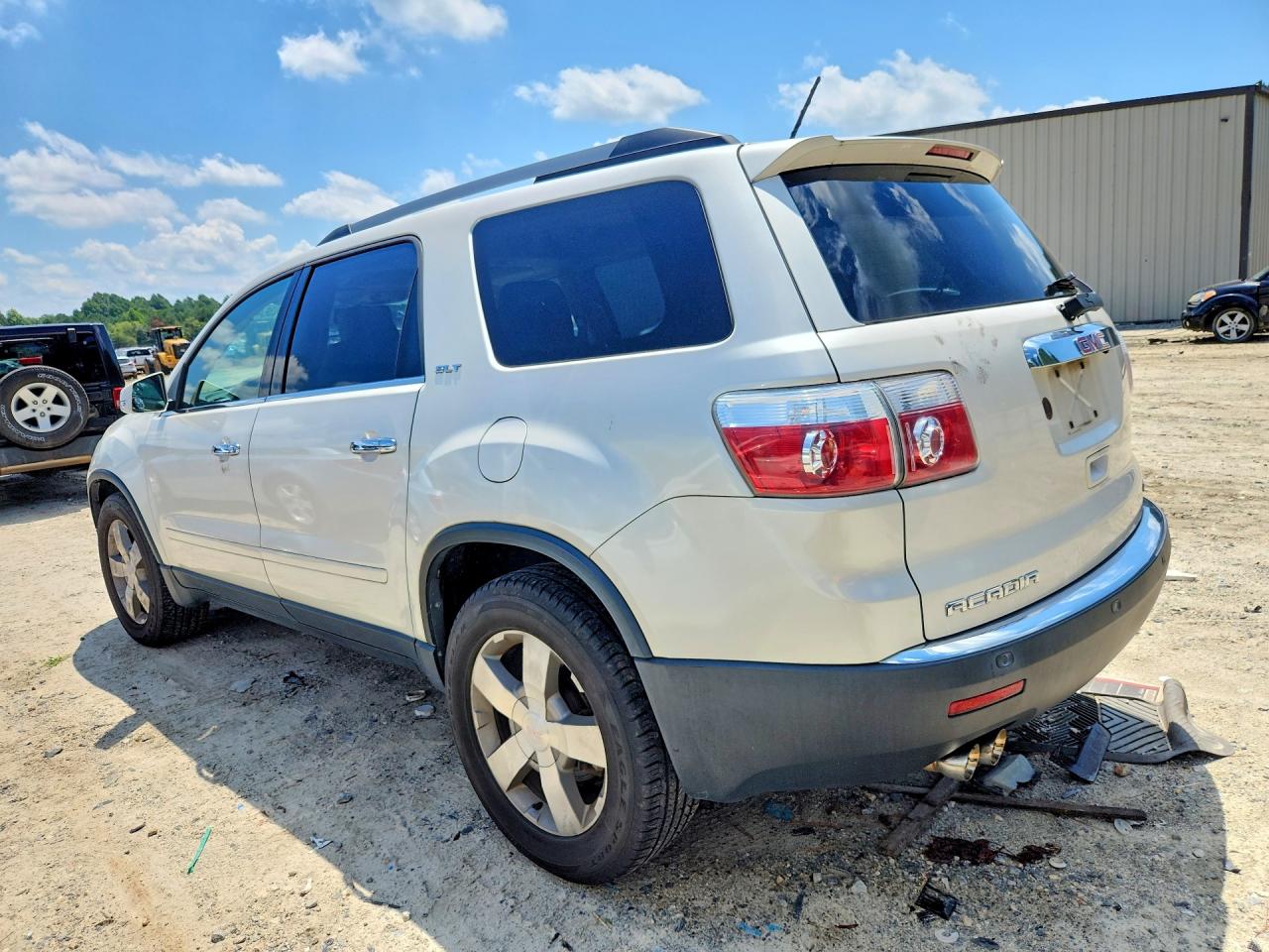 2012 Gmc Acadia Slt-1 White vin: 1GKKVREDXCJ225393