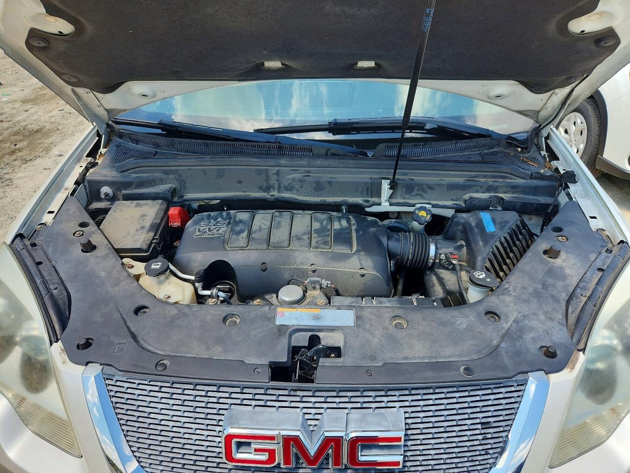 2012 Gmc Acadia Slt-1 White vin: 1GKKVREDXCJ225393