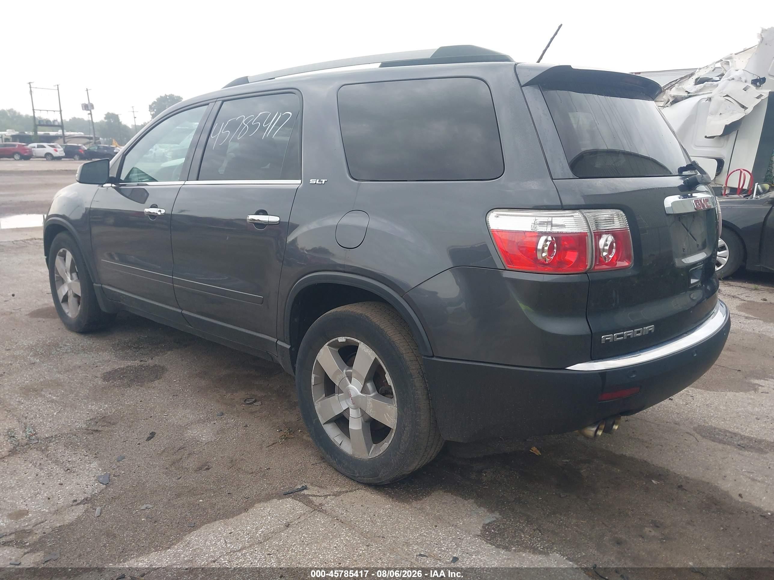 2012 Gmc Acadia Slt-1 Gray vin: 1GKKVREDXCJ419213
