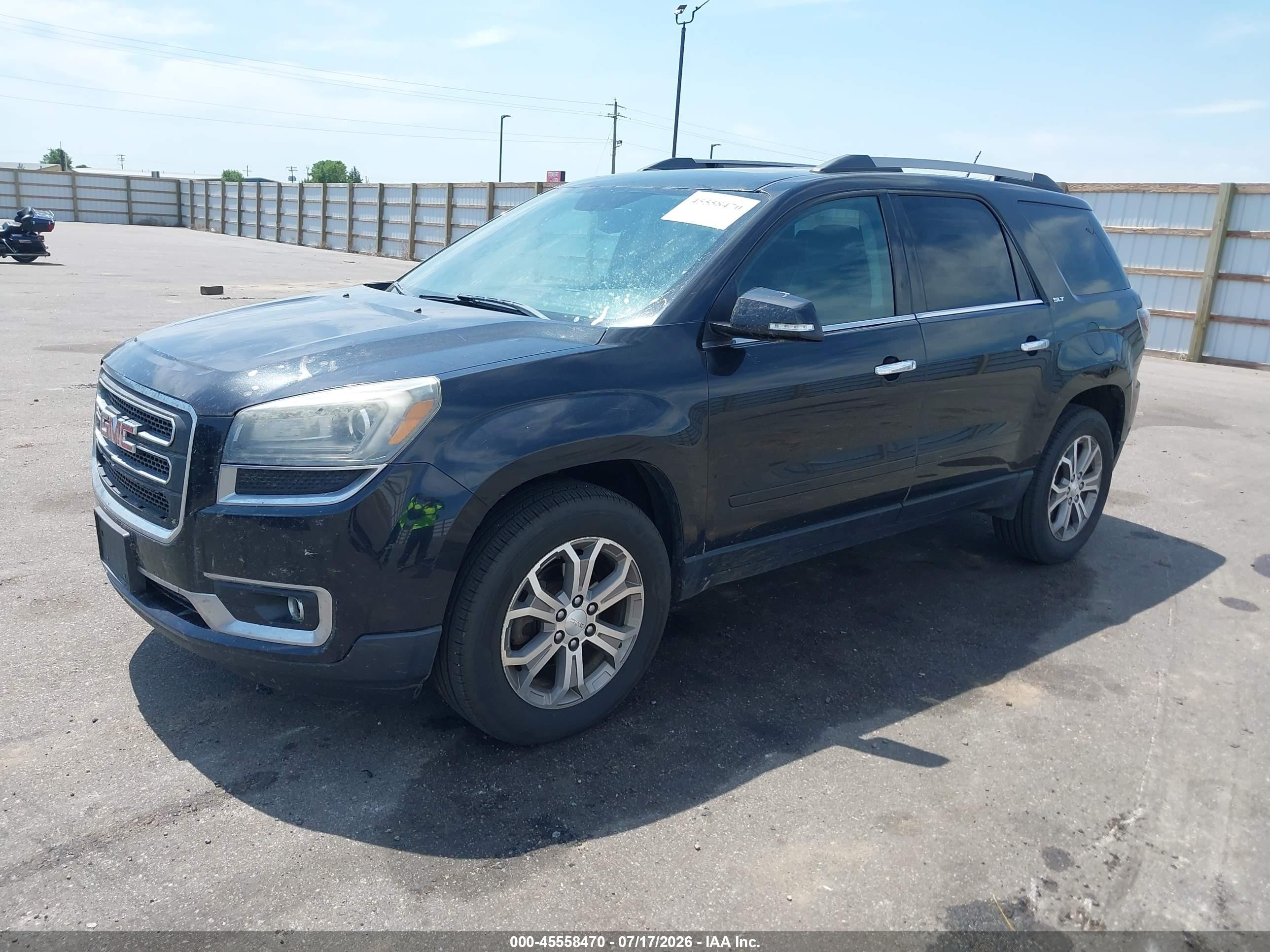 2013 Gmc Acadia Slt-1 Gray vin: 1GKKVRKD0DJ250101