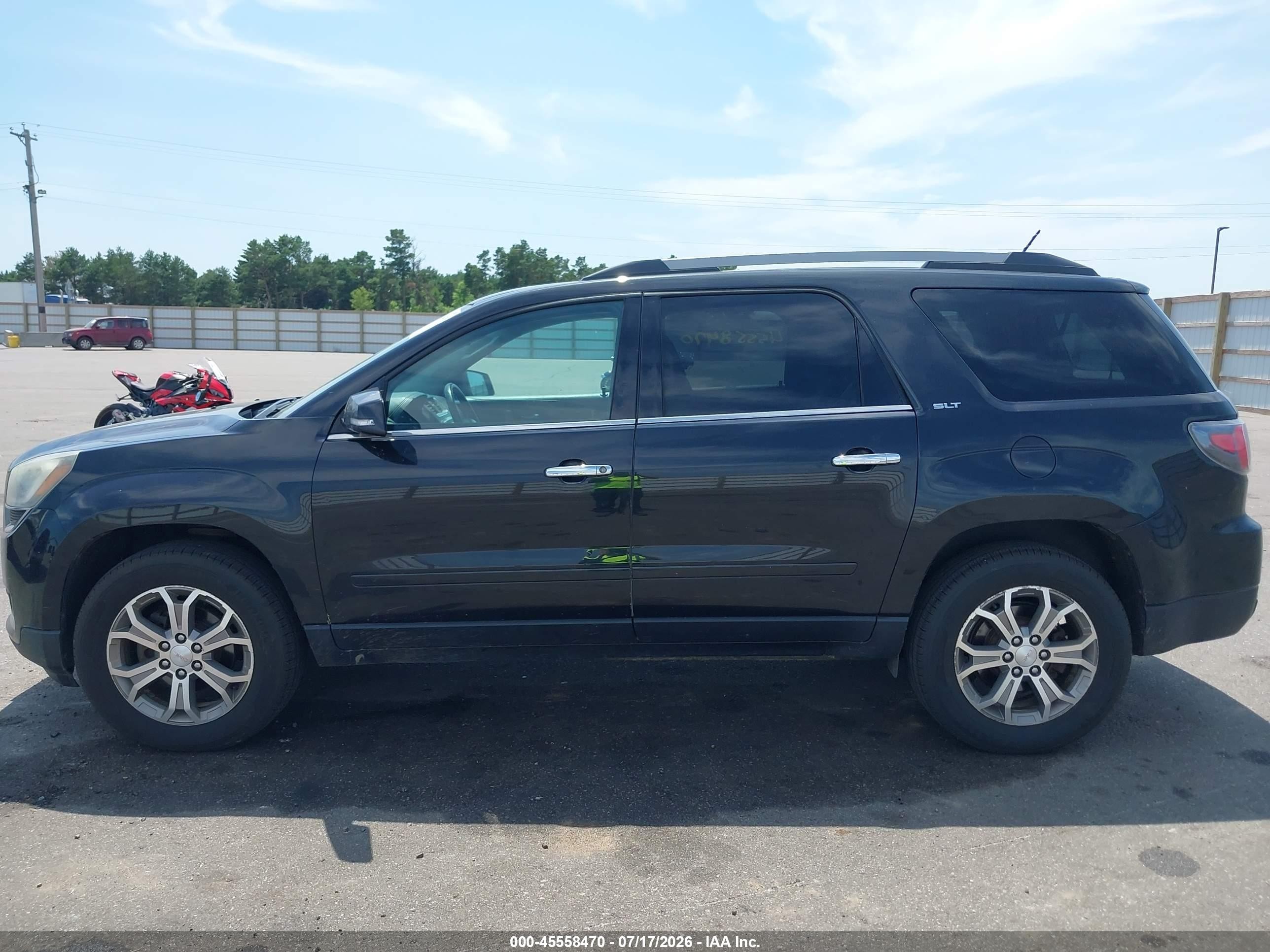 2013 Gmc Acadia Slt-1 Gray vin: 1GKKVRKD0DJ250101