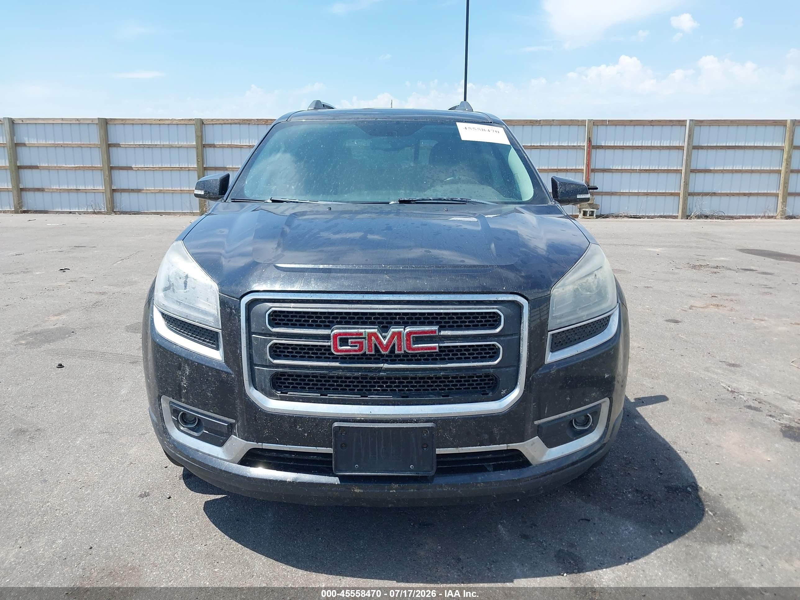 2013 Gmc Acadia Slt-1 Gray vin: 1GKKVRKD0DJ250101
