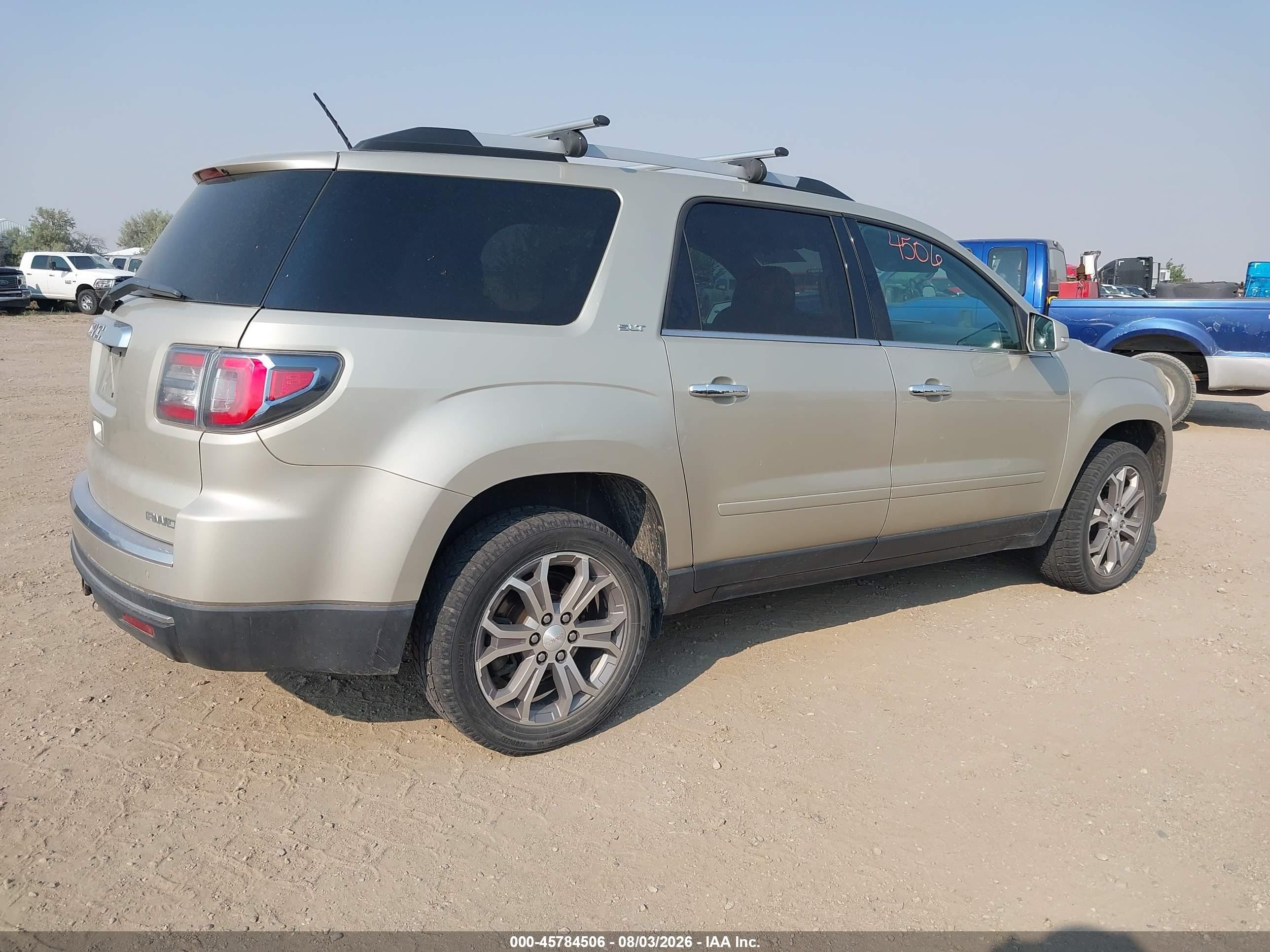 2013 Gmc Acadia Slt-1 Желто-коричневый vin: 1GKKVRKD0DJ262202