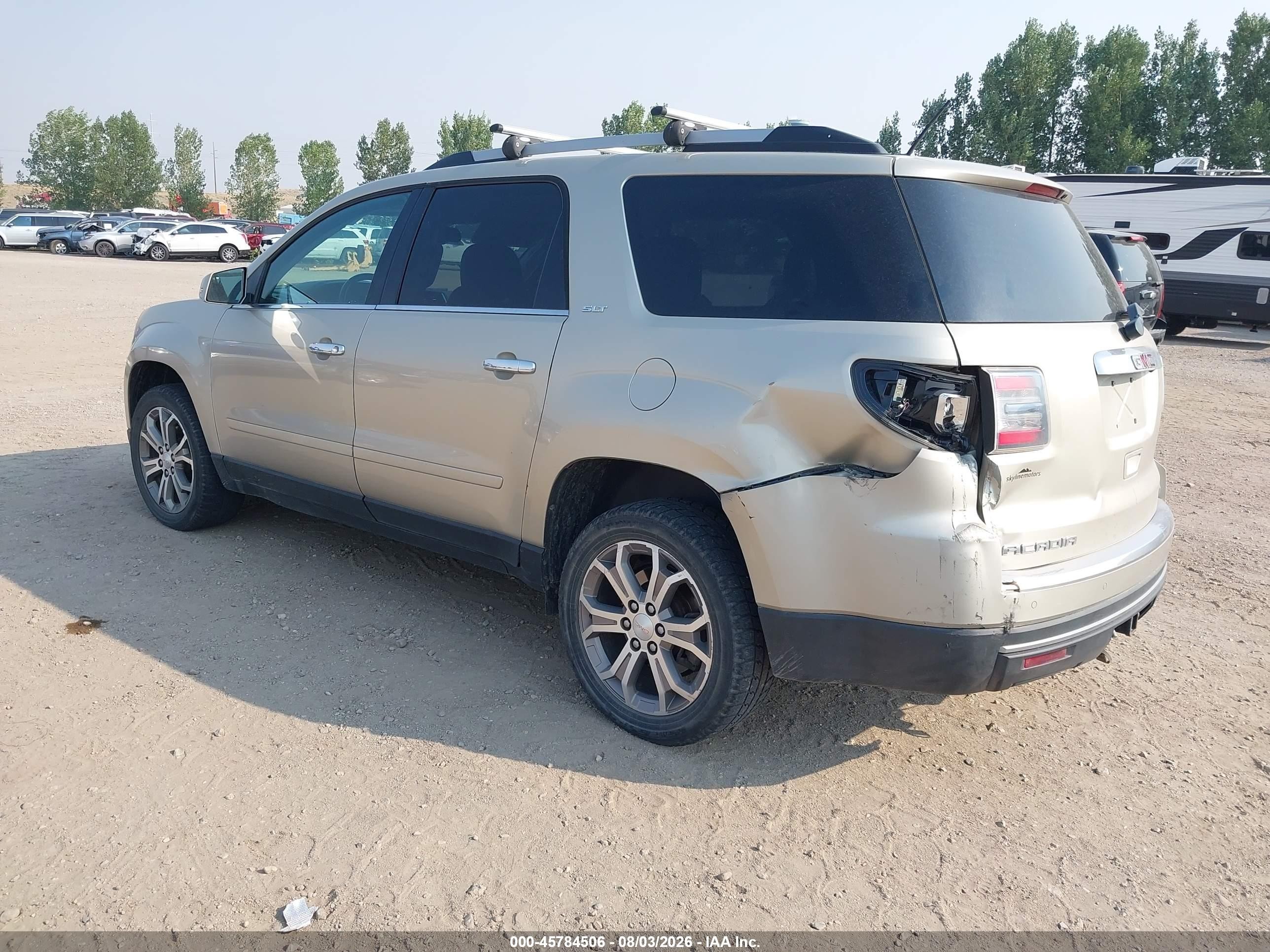 2013 Gmc Acadia Slt-1 Желто-коричневый vin: 1GKKVRKD0DJ262202