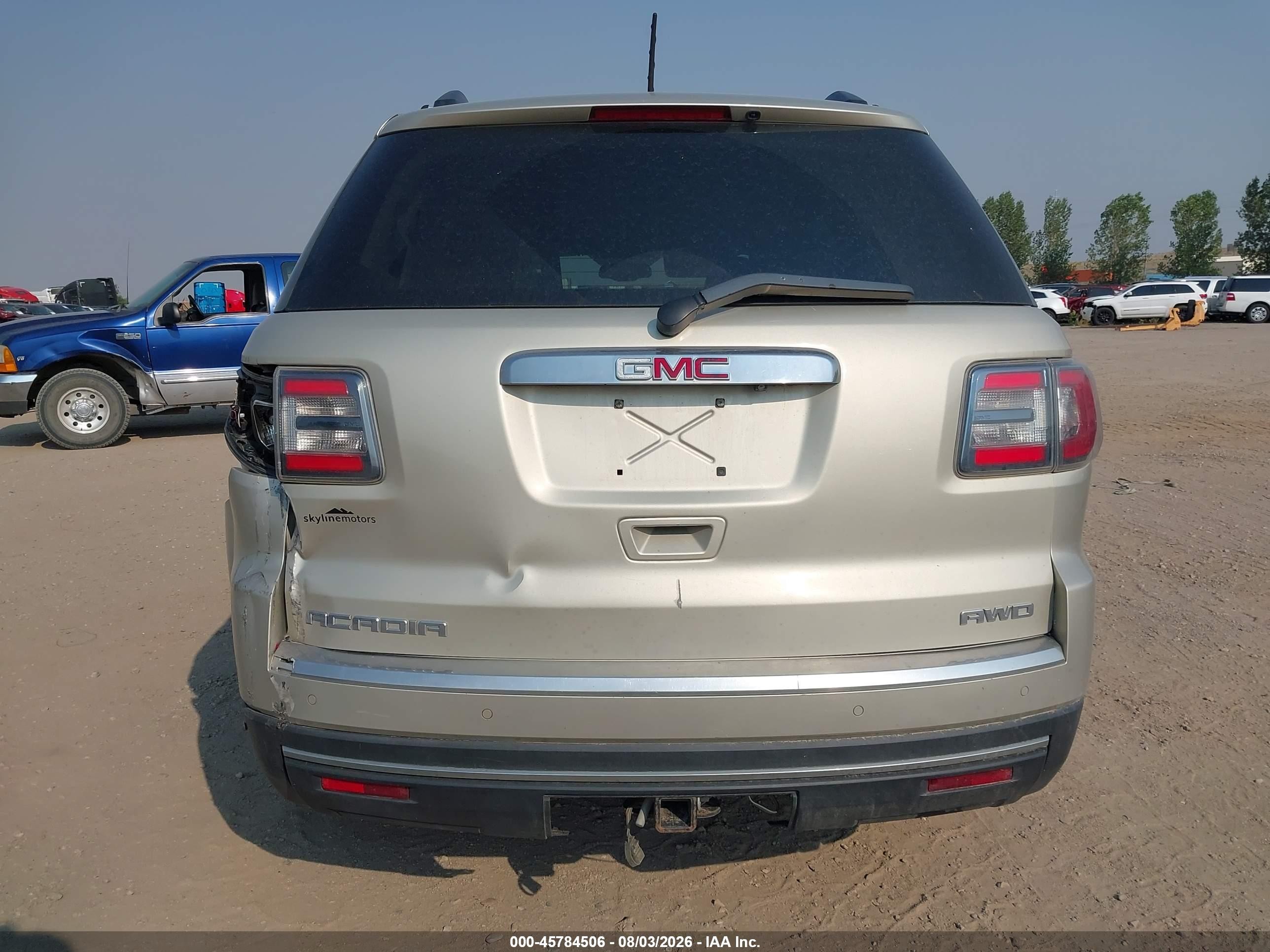 2013 Gmc Acadia Slt-1 Желто-коричневый vin: 1GKKVRKD0DJ262202