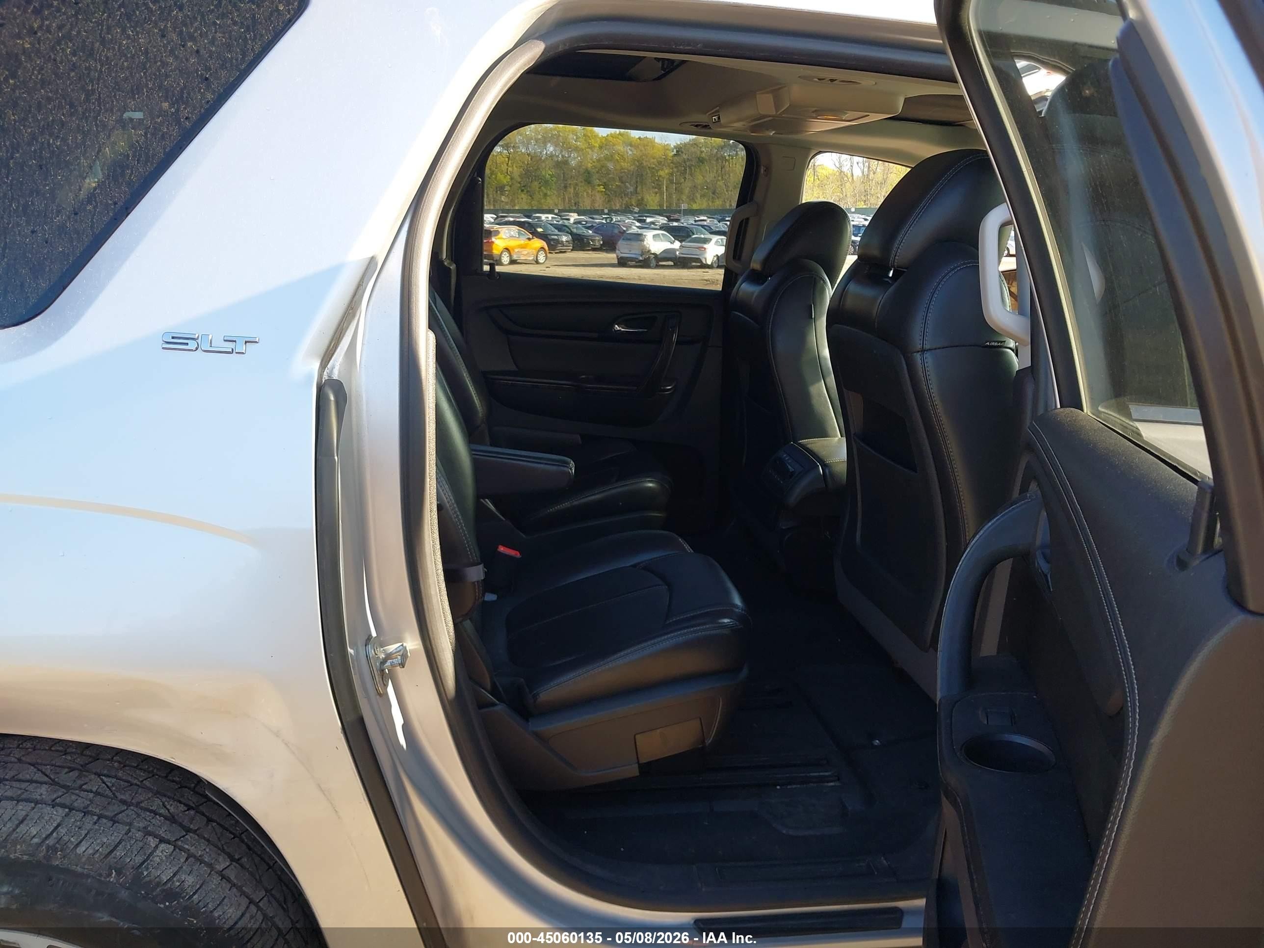 2014 Gmc Acadia Slt-1 Silver vin: 1GKKVRKD0EJ134382