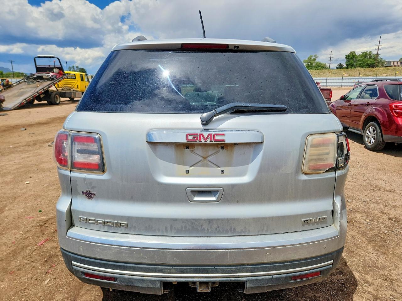 2014 Gmc Acadia Slt-1 Silver vin: 1GKKVRKD0EJ139436