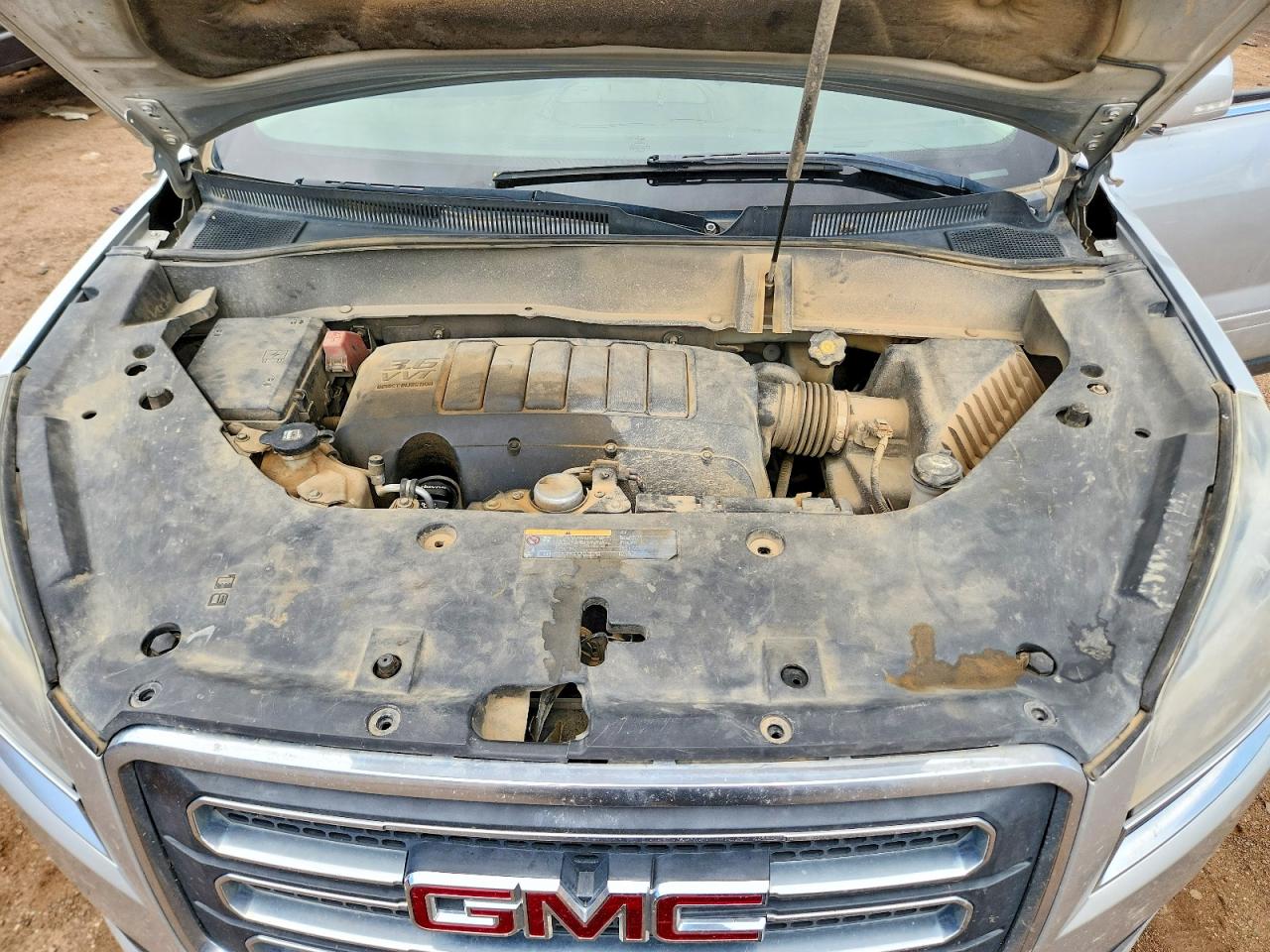 2014 Gmc Acadia Slt-1 Silver vin: 1GKKVRKD0EJ139436