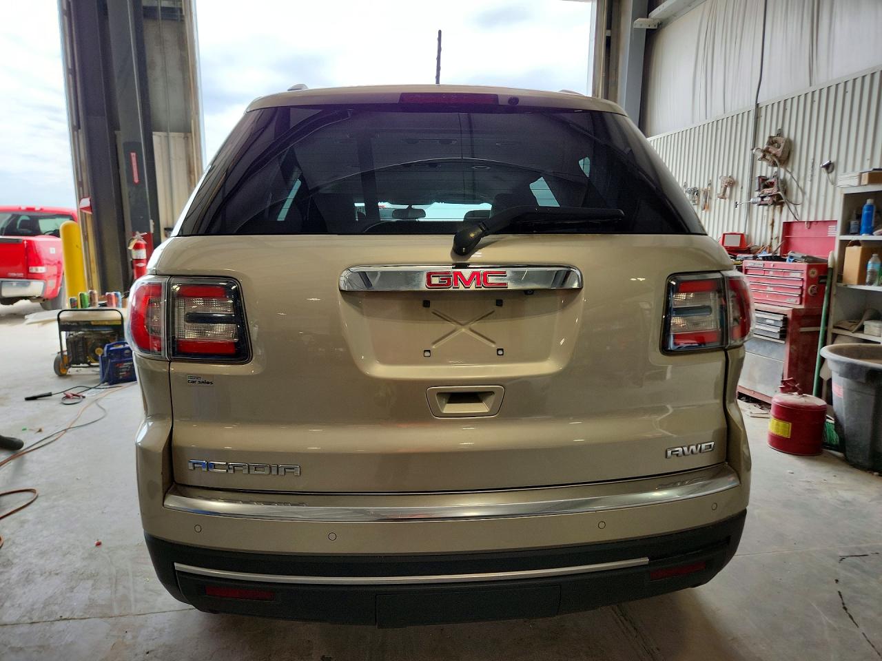 2014 Gmc Acadia Slt-1 Tan vin: 1GKKVRKD0EJ272388