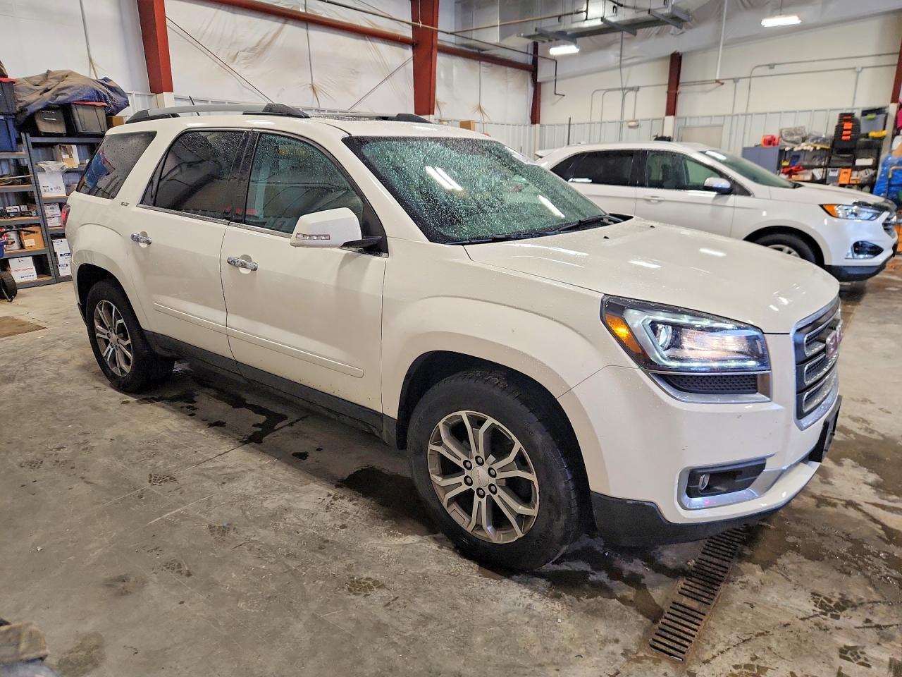 2014 Gmc Acadia Slt-1 White vin: 1GKKVRKD0EJ362673