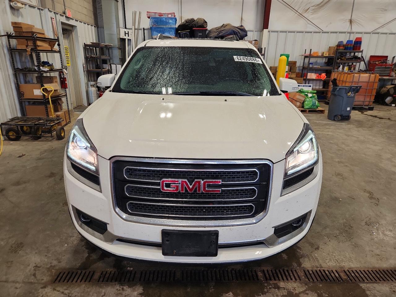2014 Gmc Acadia Slt-1 White vin: 1GKKVRKD0EJ362673