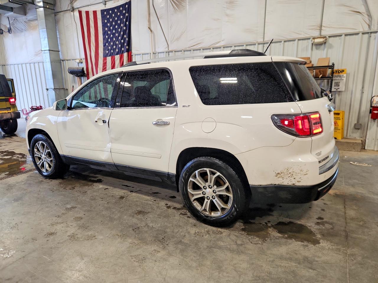 2014 Gmc Acadia Slt-1 White vin: 1GKKVRKD0EJ362673