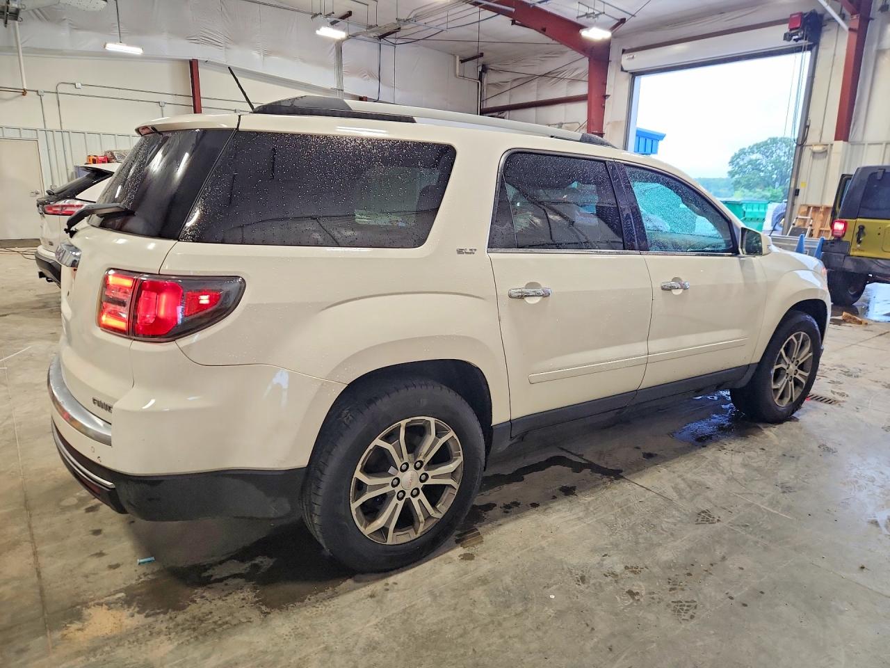 2014 Gmc Acadia Slt-1 White vin: 1GKKVRKD0EJ362673