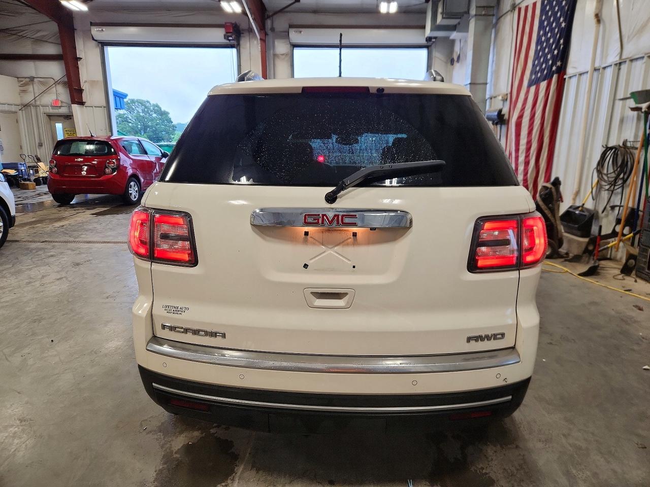 2014 Gmc Acadia Slt-1 White vin: 1GKKVRKD0EJ362673