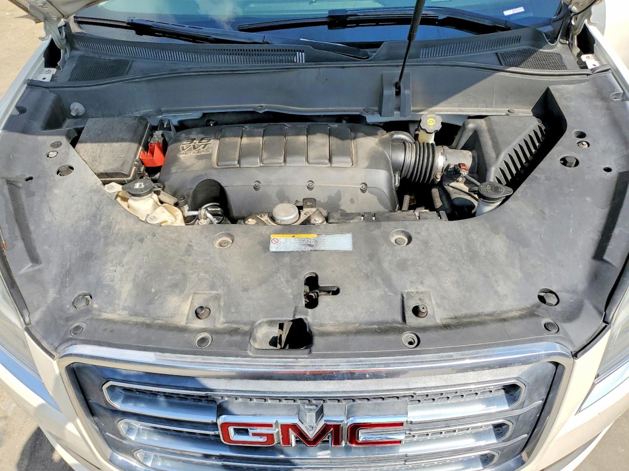 2015 Gmc Acadia Slt-1 White vin: 1GKKVRKD0FJ205680