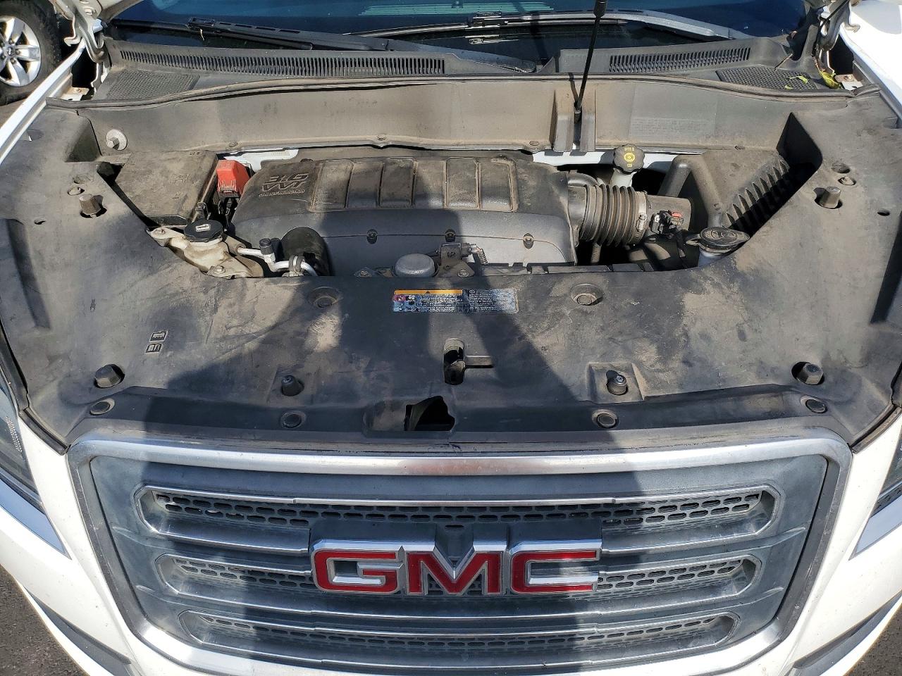 2016 Gmc Acadia Slt-1 White vin: 1GKKVRKD0GJ333774