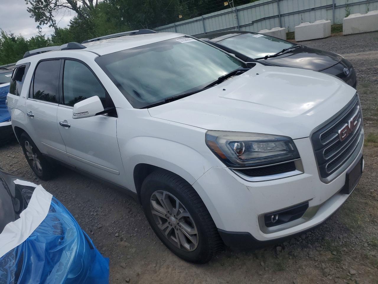 2016 Gmc Acadia Slt-1 White vin: 1GKKVRKD0GJ333774