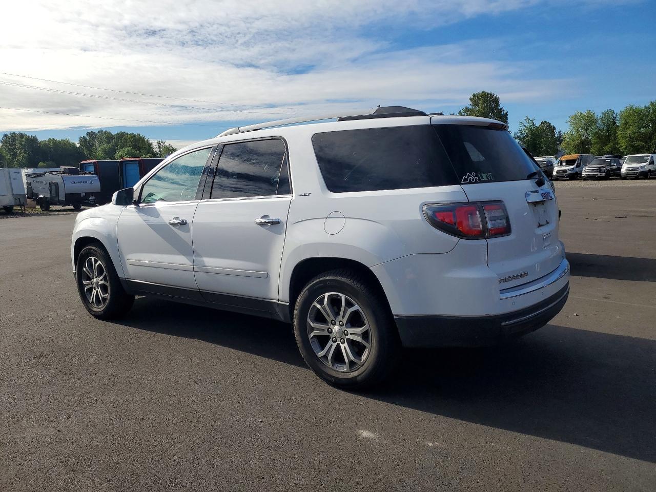 2016 Gmc Acadia Slt-1 White vin: 1GKKVRKD0GJ333774