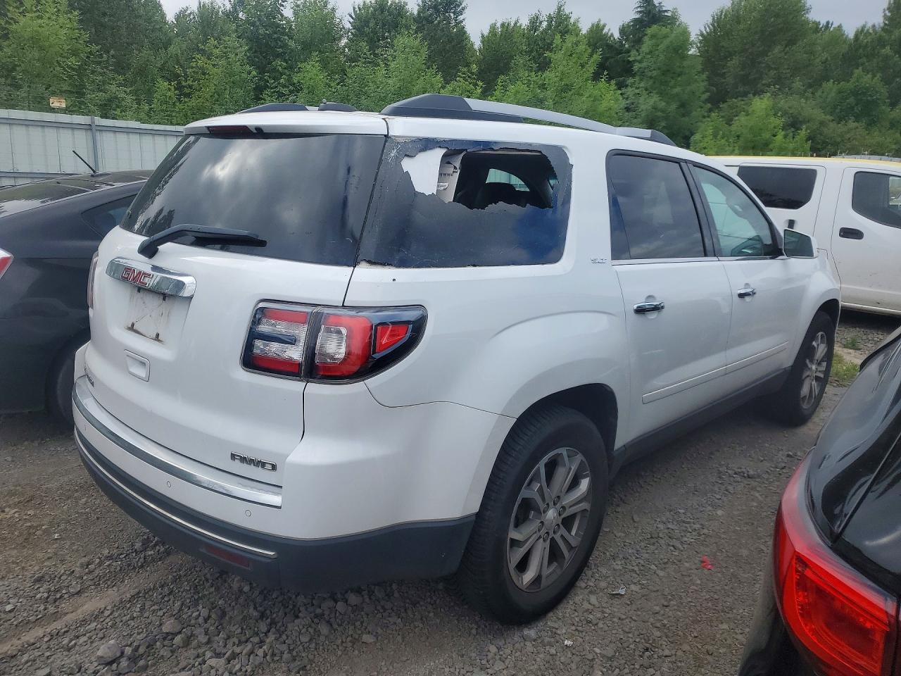 2016 Gmc Acadia Slt-1 White vin: 1GKKVRKD0GJ333774