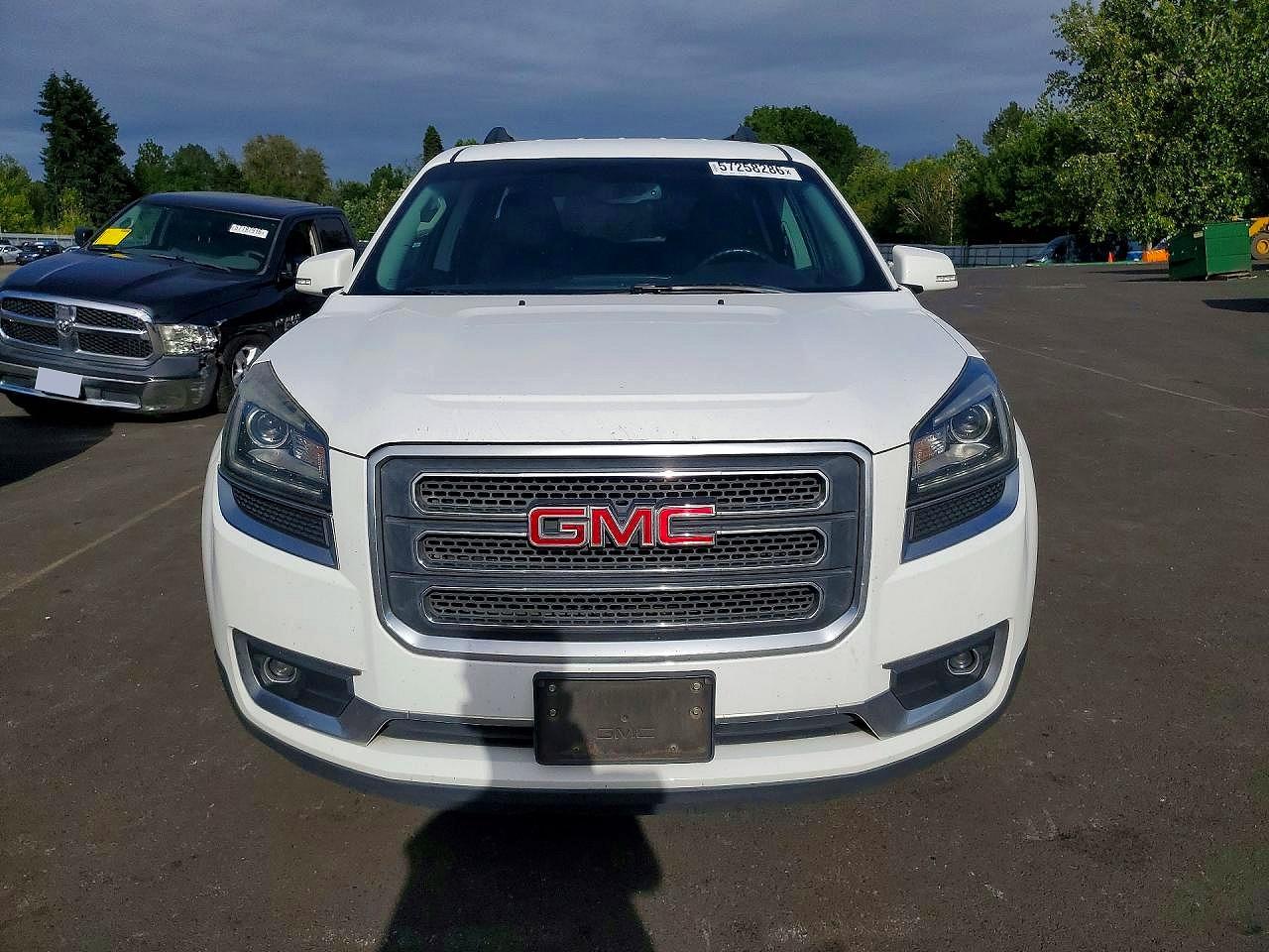2016 Gmc Acadia Slt-1 White vin: 1GKKVRKD0GJ333774