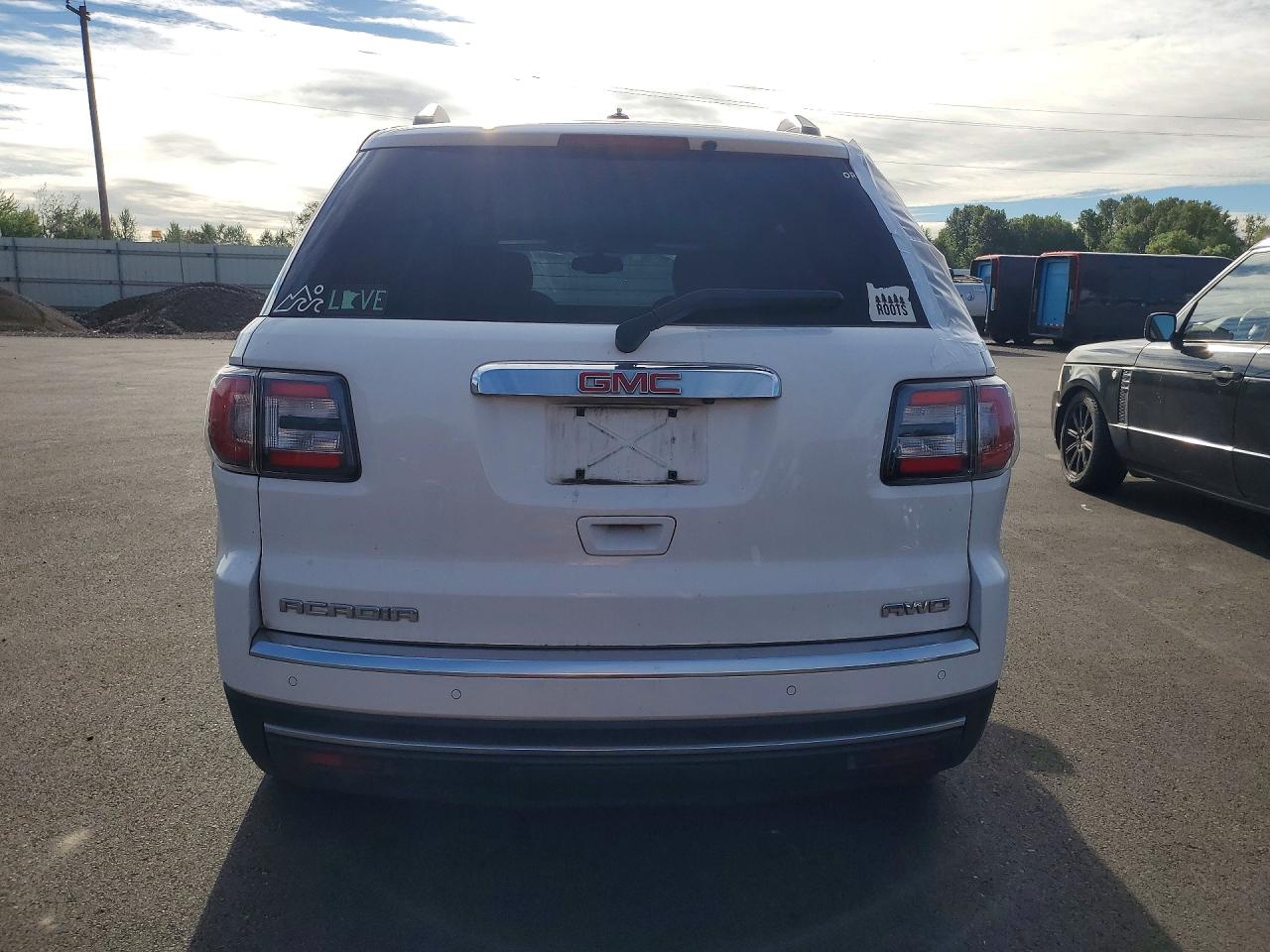 2016 Gmc Acadia Slt-1 White vin: 1GKKVRKD0GJ333774