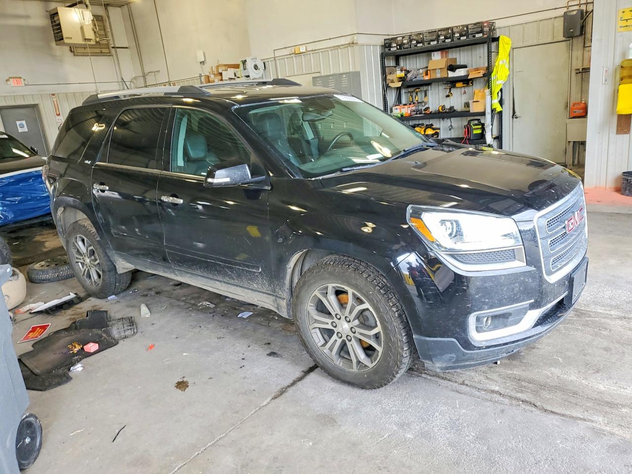 2016 Gmc Acadia Slt-1 Black vin: 1GKKVRKD0GJ335752