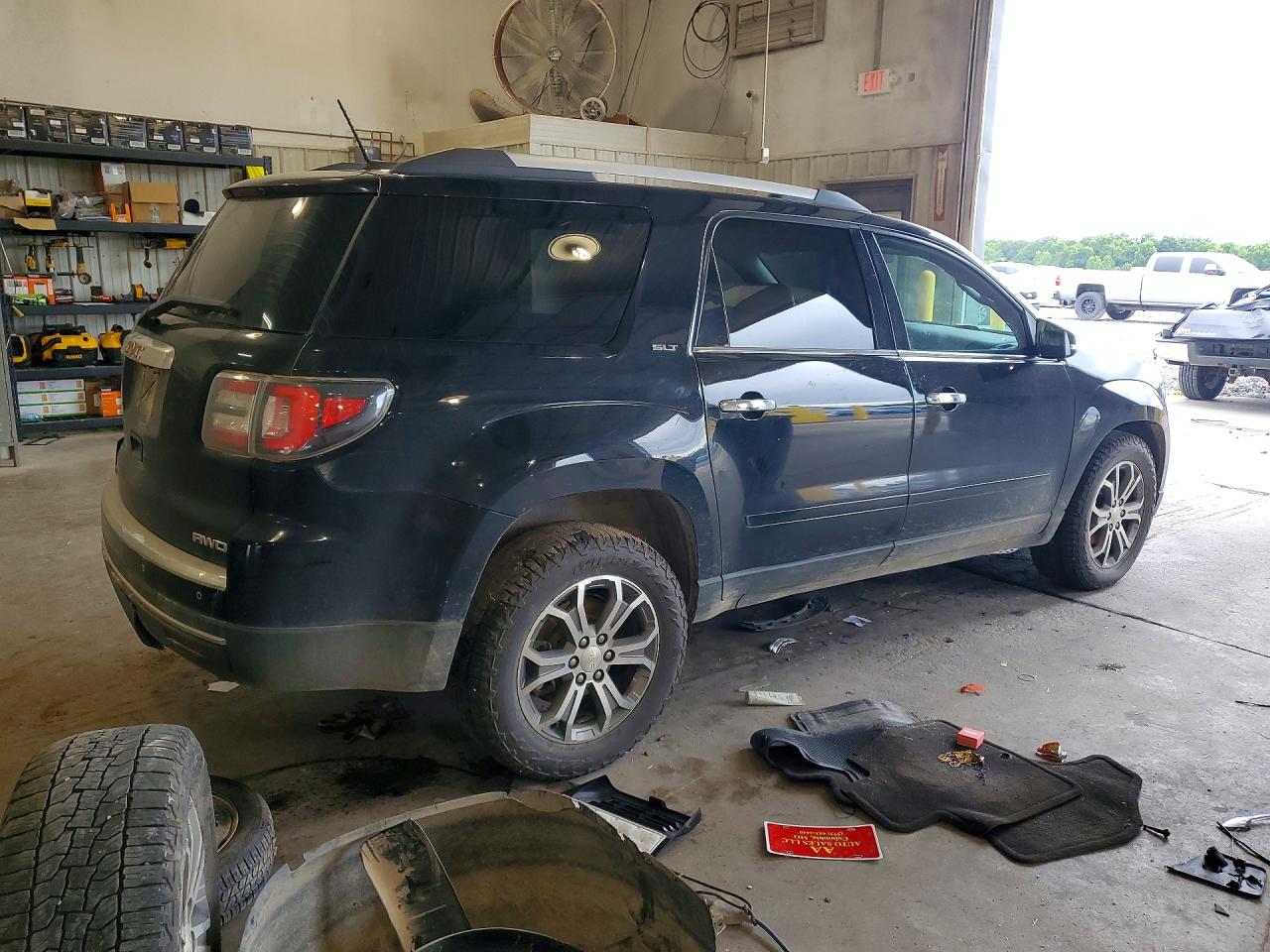 2016 Gmc Acadia Slt-1 Black vin: 1GKKVRKD0GJ335752
