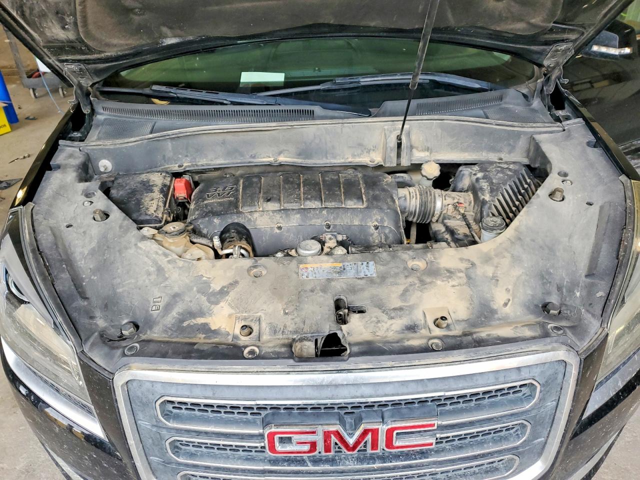 2016 Gmc Acadia Slt-1 Black vin: 1GKKVRKD0GJ335752