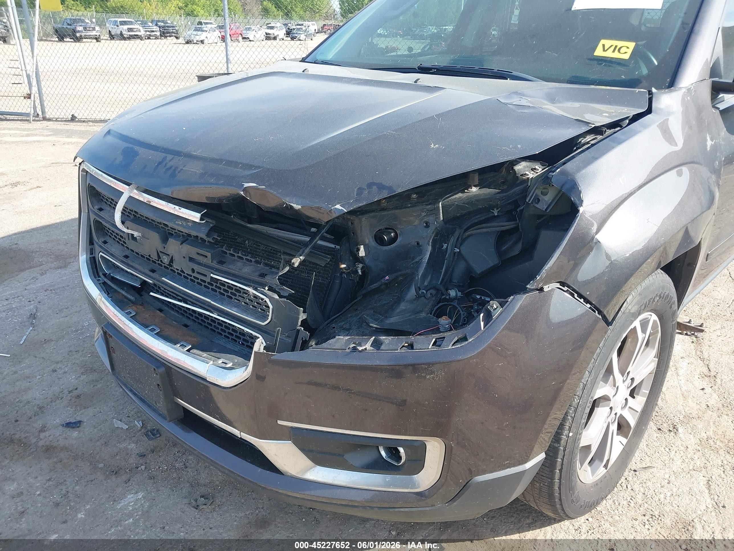 2013 Gmc Acadia Slt-1 Brown vin: 1GKKVRKD1DJ235610