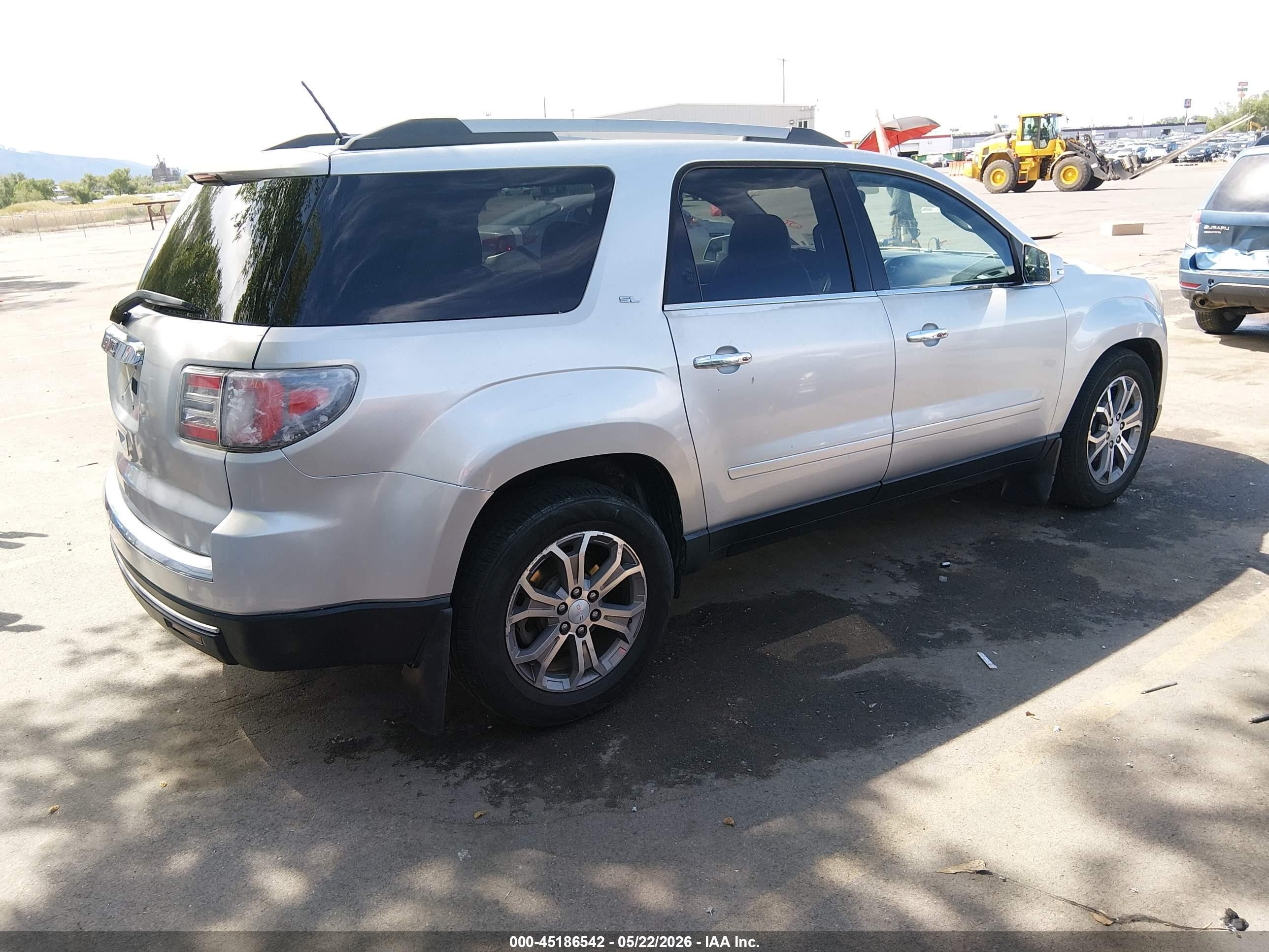 2013 Gmc Acadia Slt-1 Silver vin: 1GKKVRKD1DJ256361