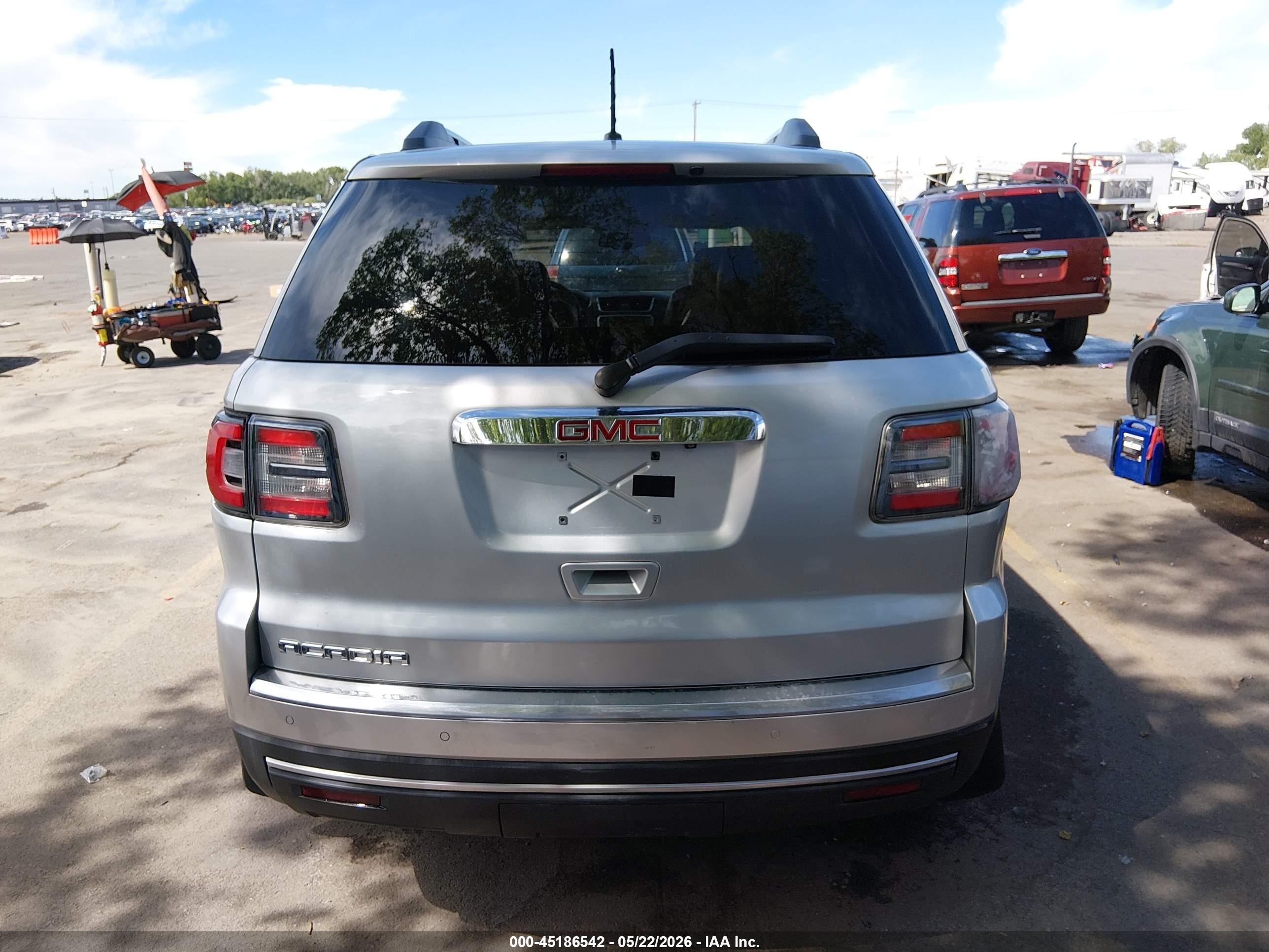 2013 Gmc Acadia Slt-1 Silver vin: 1GKKVRKD1DJ256361