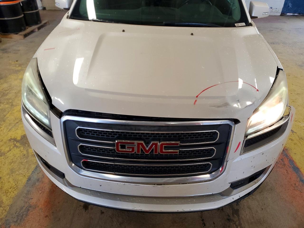 2013 Gmc Acadia Slt-1 White vin: 1GKKVRKD1DJ263326