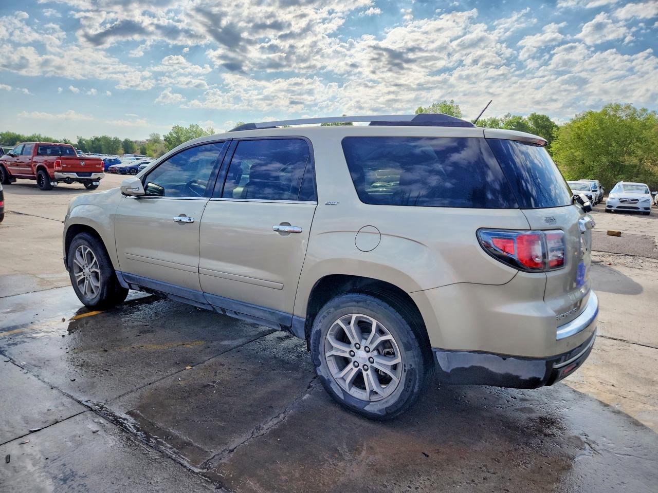 2014 Gmc Acadia Slt-1 Beige vin: 1GKKVRKD1EJ127151