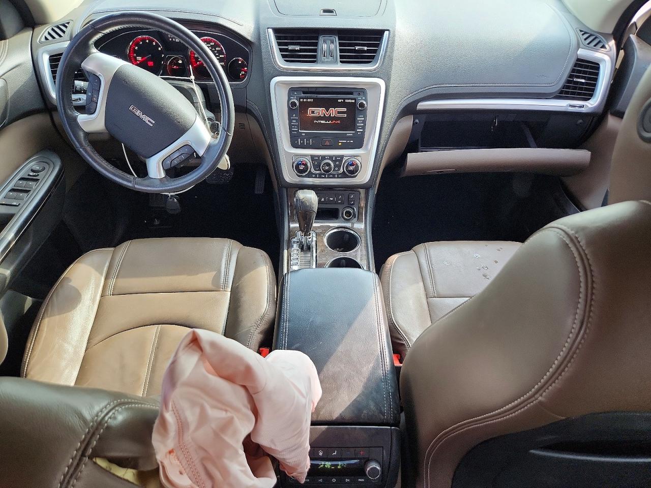 2014 Gmc Acadia Slt-1 Beige vin: 1GKKVRKD1EJ127151