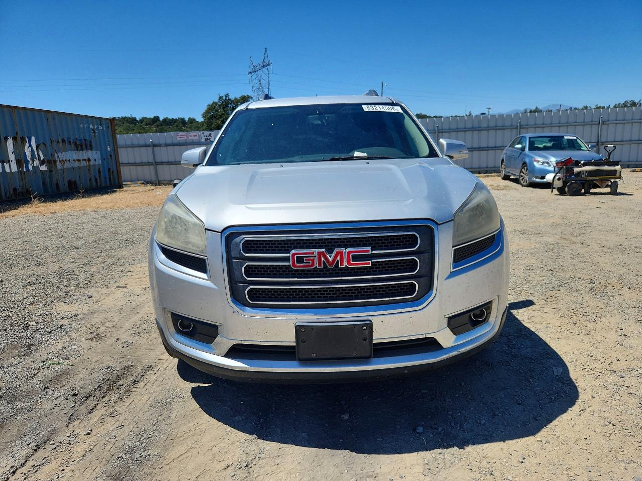 2014 Gmc Acadia Slt-1 Silver vin: 1GKKVRKD1EJ182652