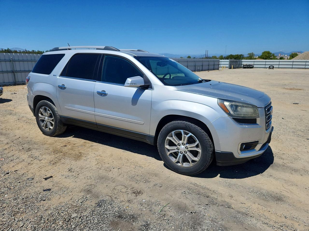 2014 Gmc Acadia Slt-1 Silver vin: 1GKKVRKD1EJ182652