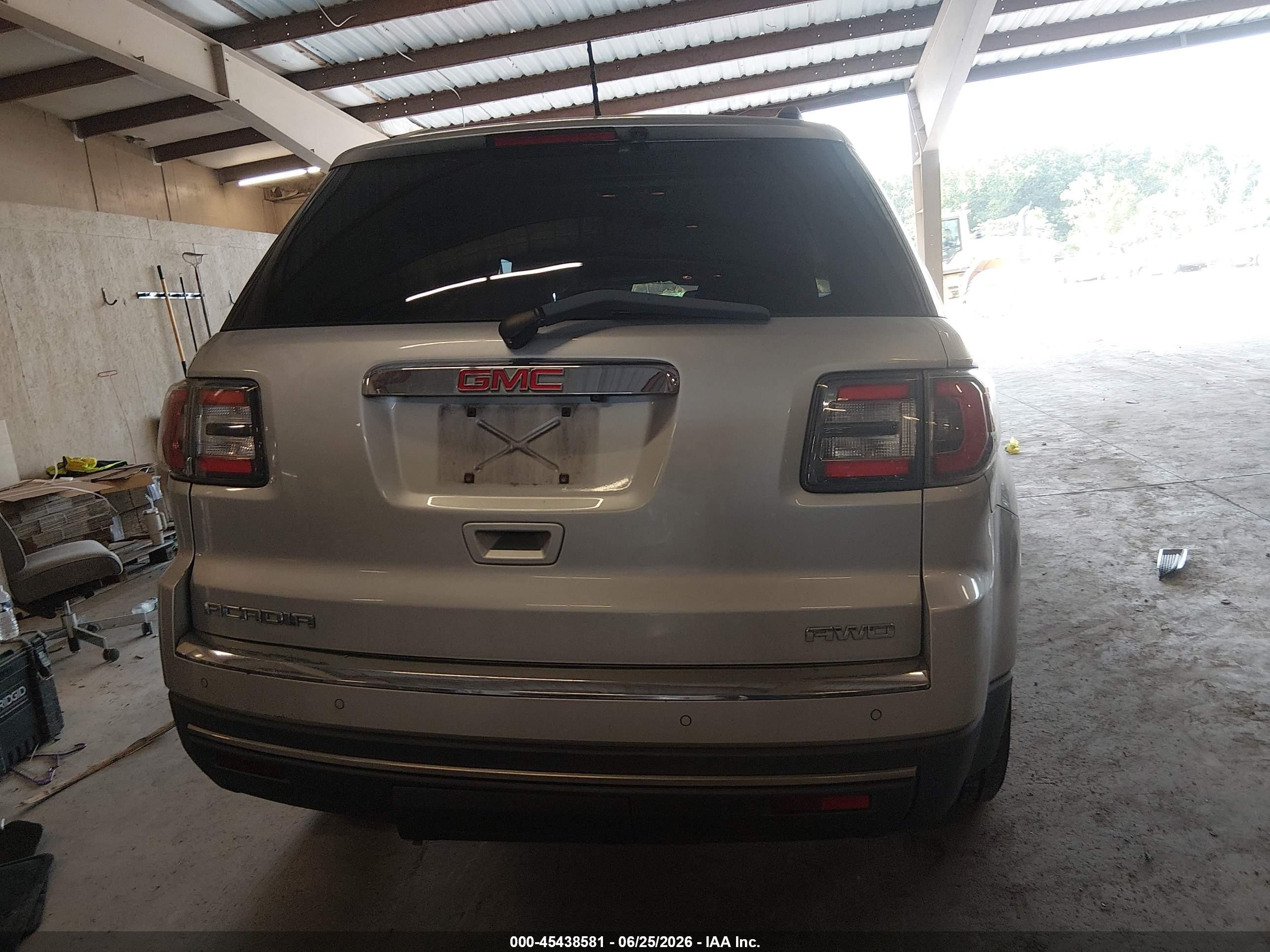 2014 Gmc Acadia Slt-1 Серебряный vin: 1GKKVRKD1EJ271170
