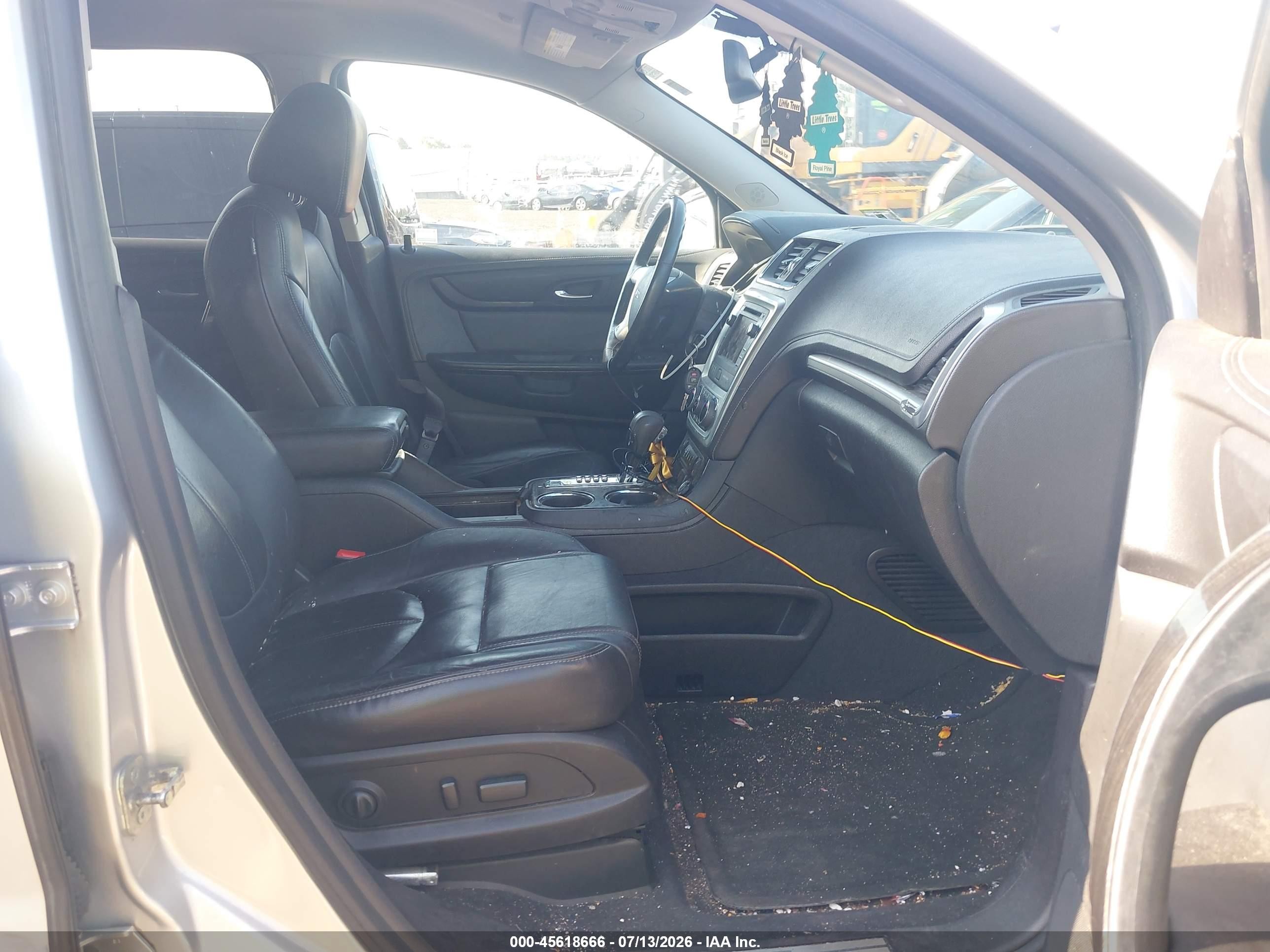 2015 Gmc Acadia Slt Silver vin: 1GKKVRKD1FJ123506