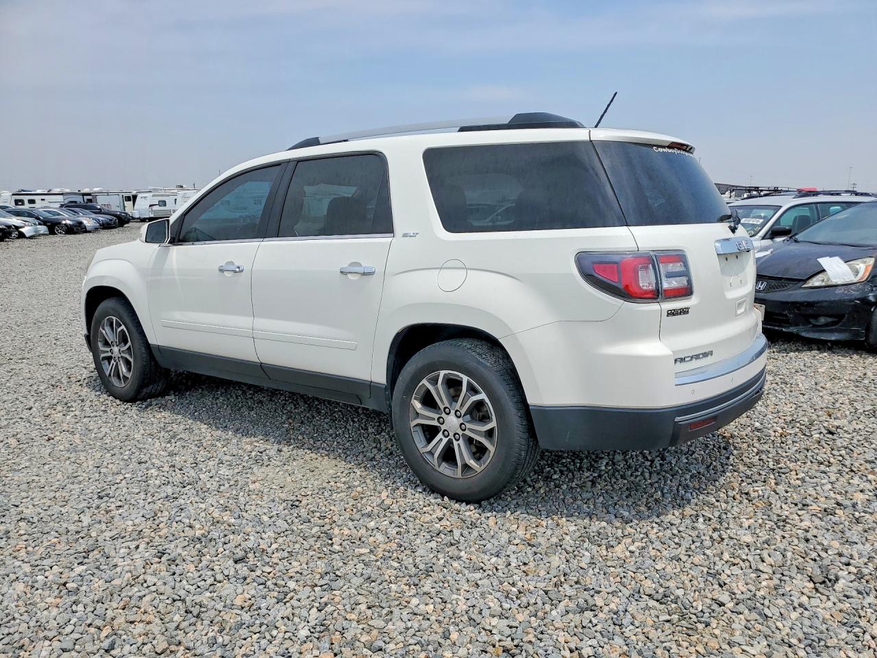 2015 Gmc Acadia Slt-1 White vin: 1GKKVRKD1FJ136871