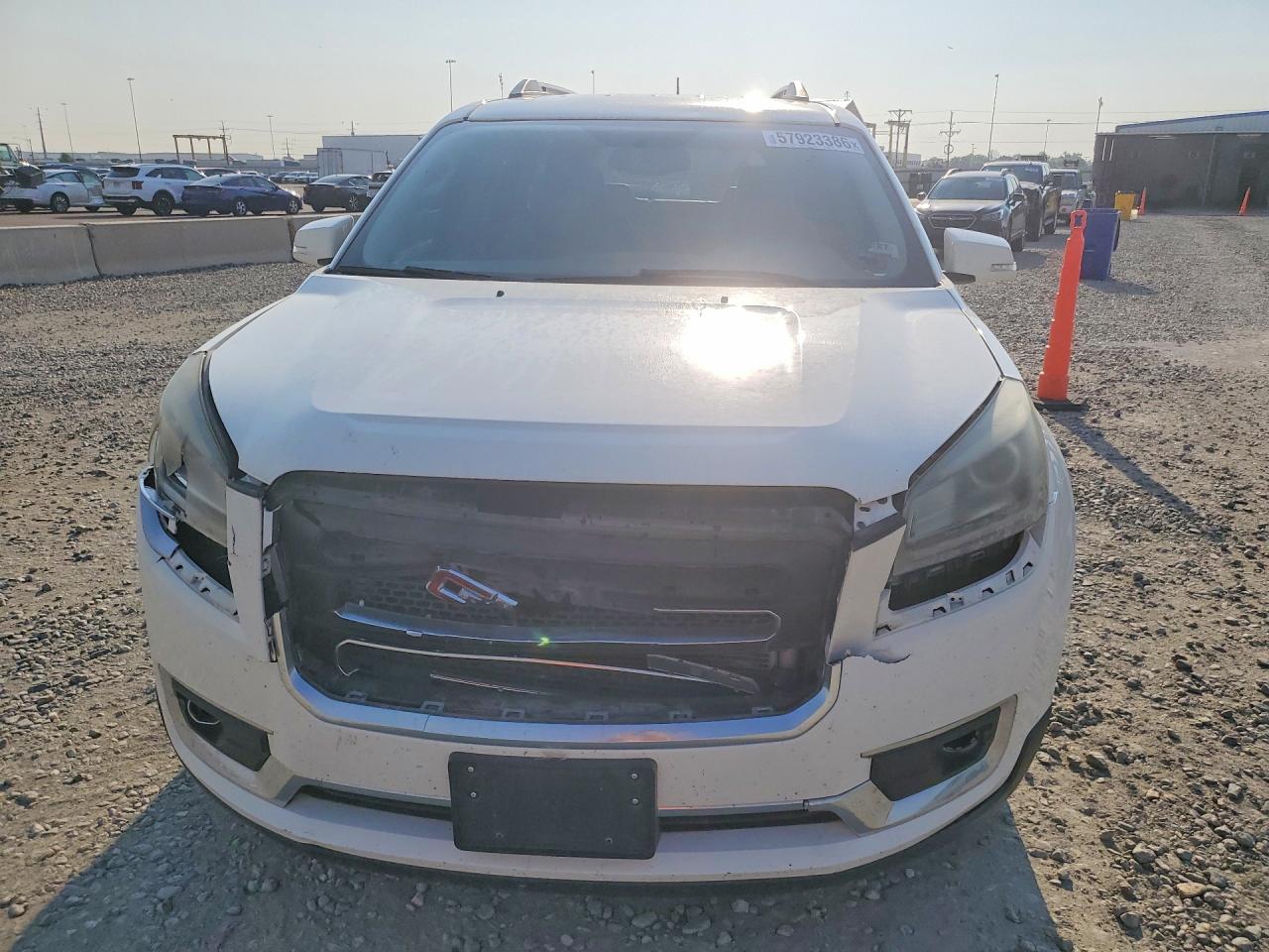2015 Gmc Acadia Slt-1 White vin: 1GKKVRKD1FJ136871