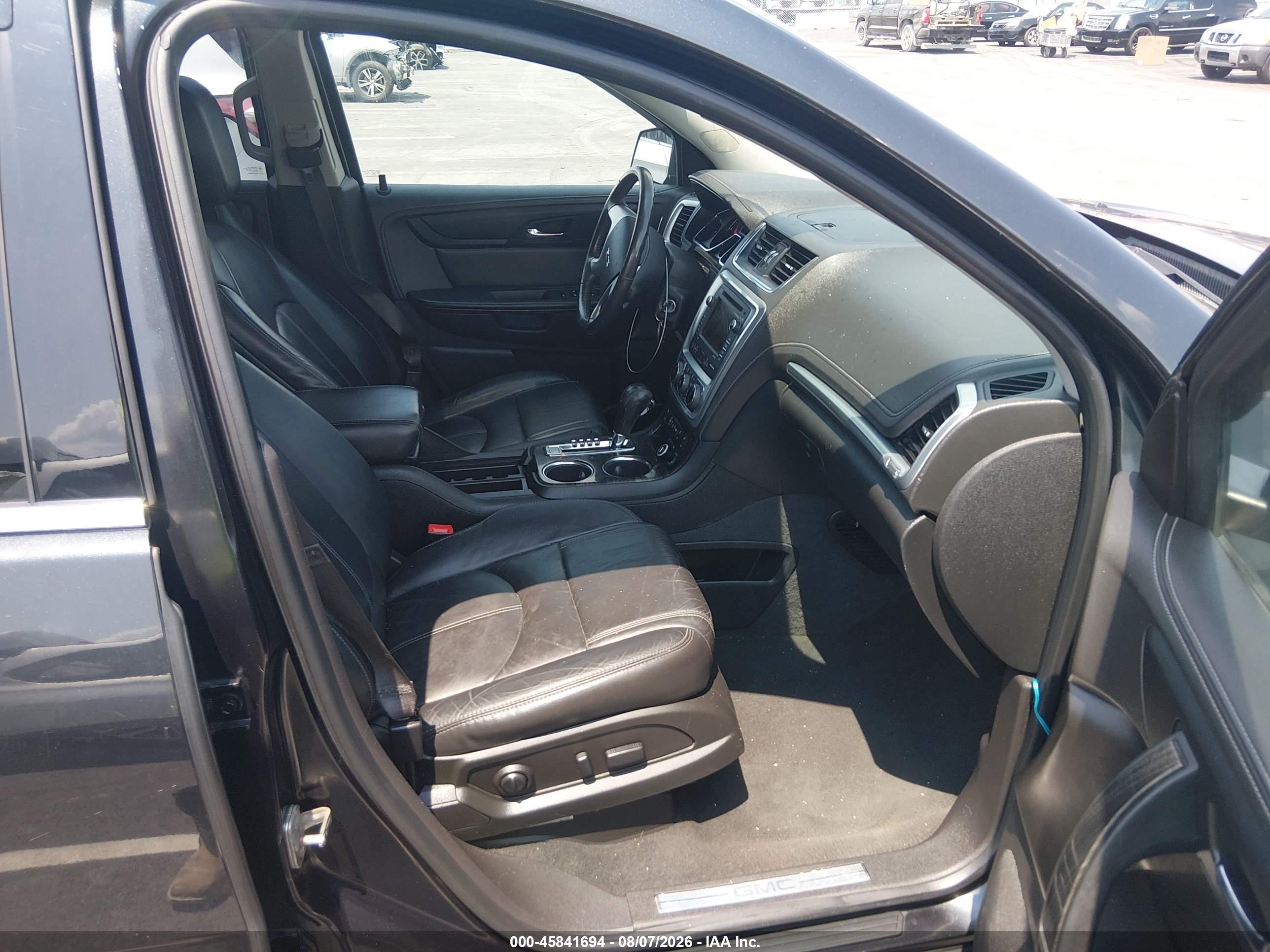 2015 Gmc Acadia Slt Черный vin: 1GKKVRKD1FJ213707