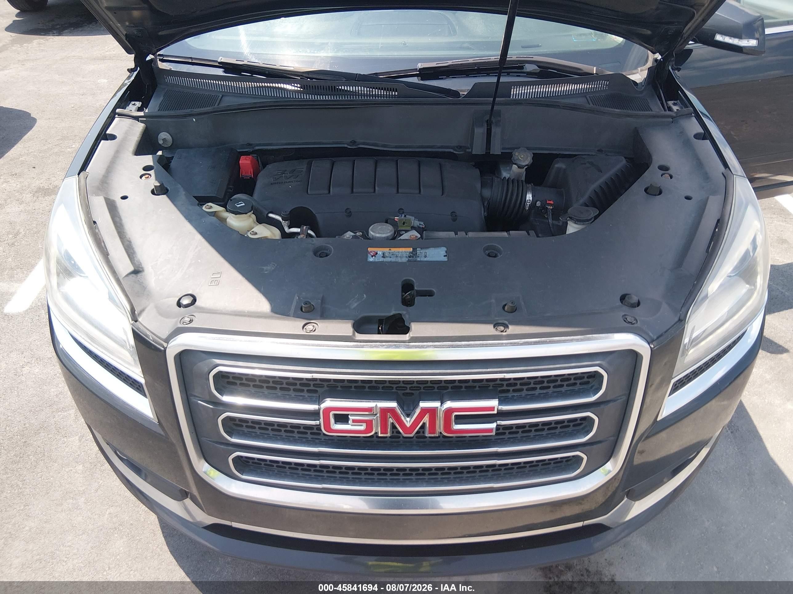 2015 Gmc Acadia Slt Черный vin: 1GKKVRKD1FJ213707