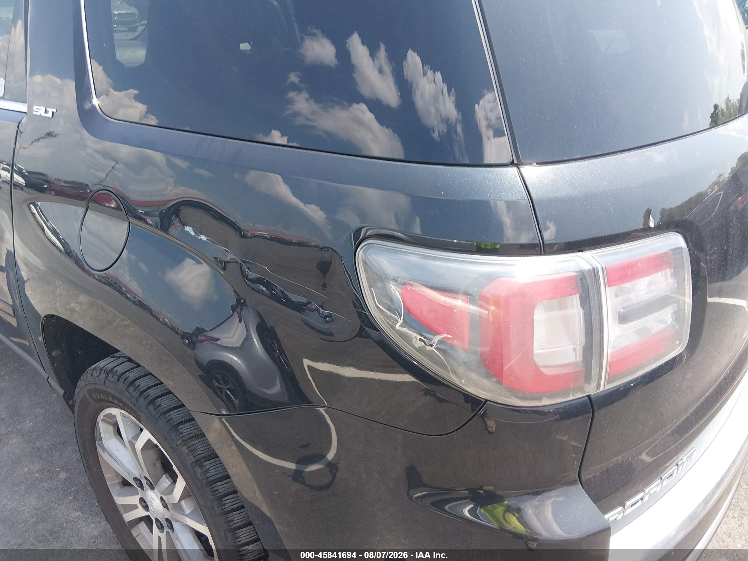 2015 Gmc Acadia Slt Черный vin: 1GKKVRKD1FJ213707