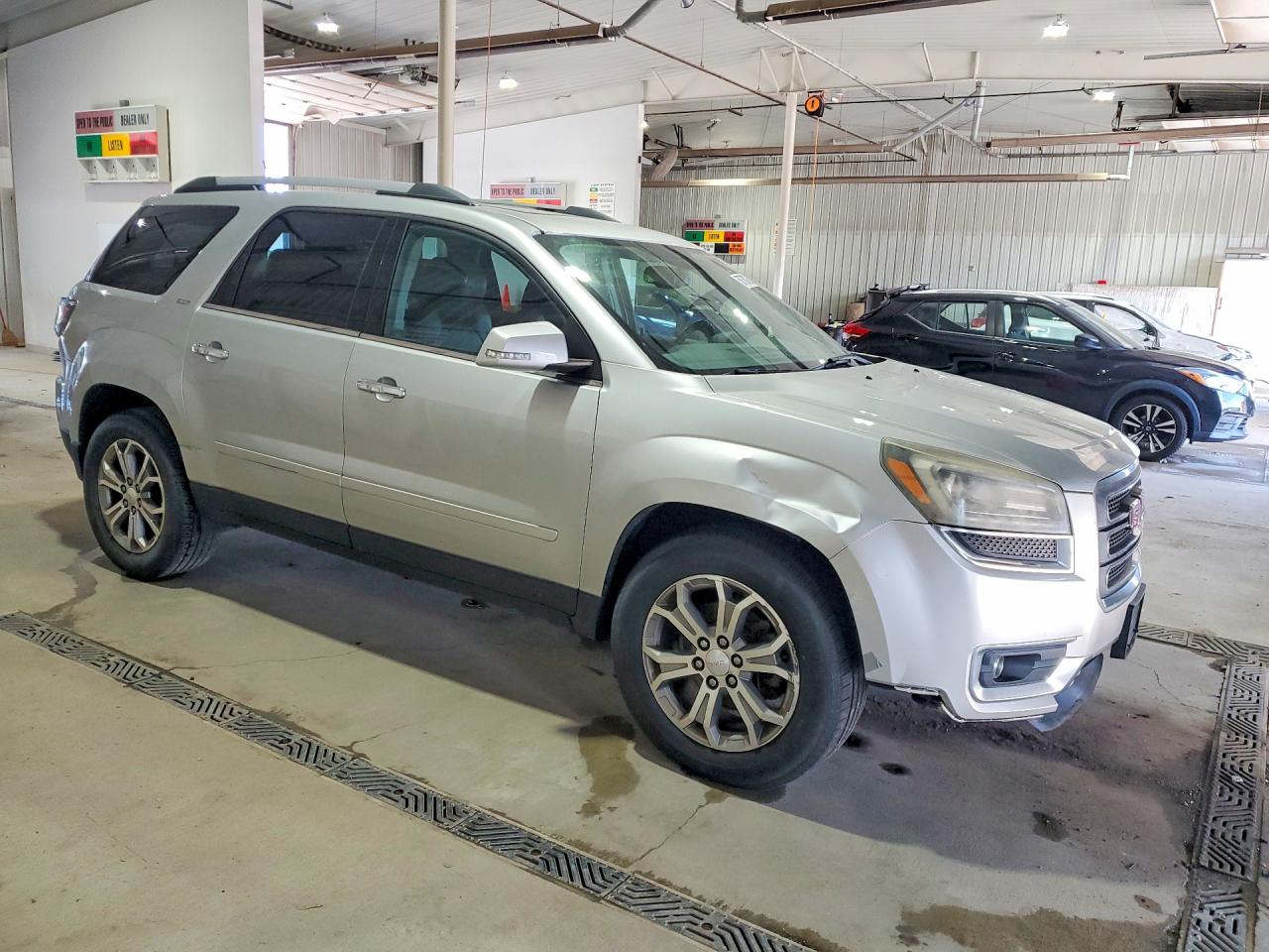 2015 Gmc Acadia Slt-1 Silver vin: 1GKKVRKD1FJ229955