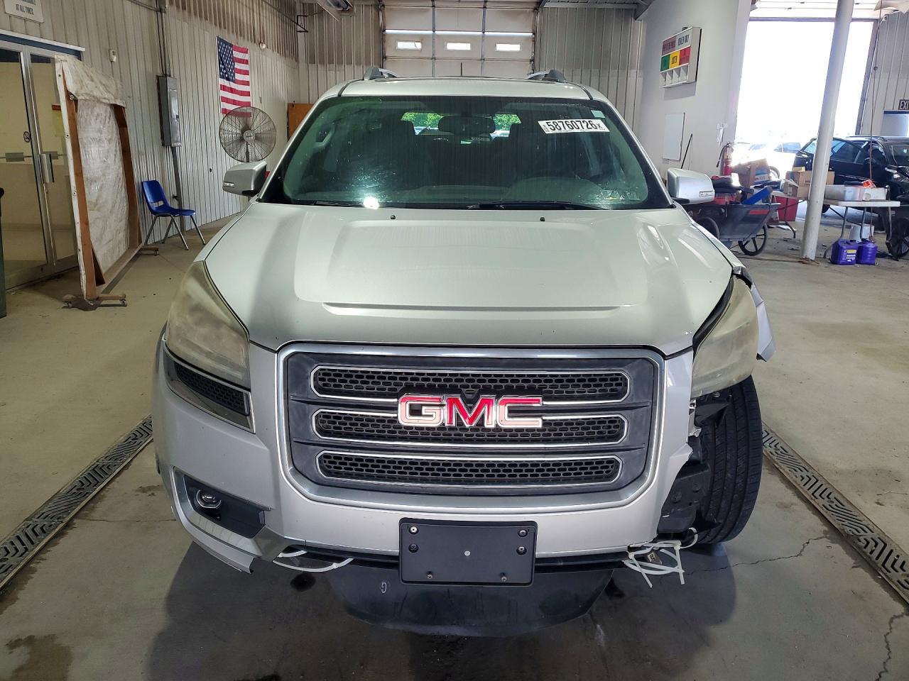 2015 Gmc Acadia Slt-1 Silver vin: 1GKKVRKD1FJ229955